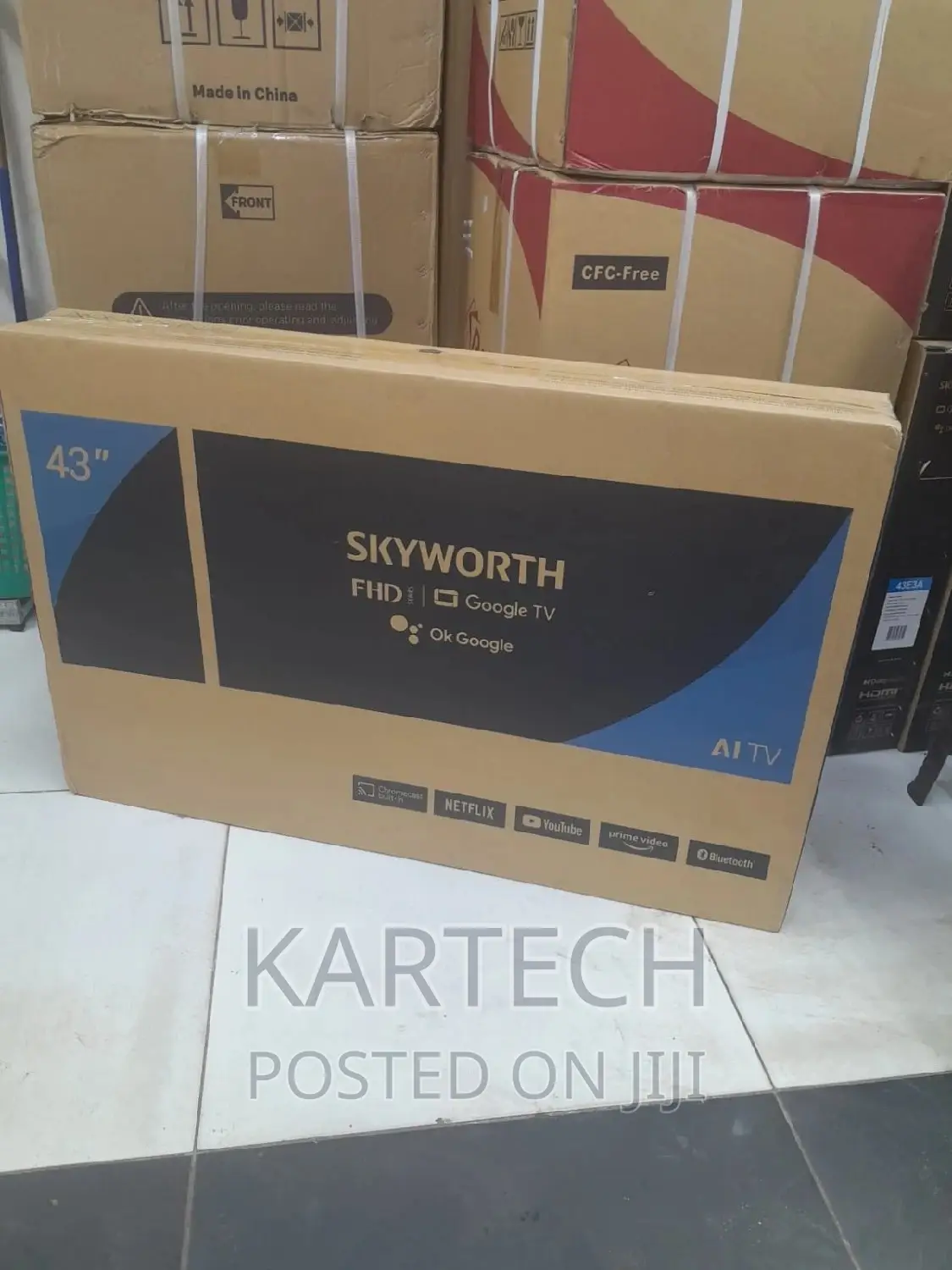 Skyworth 43′′ Android Frameless Tv