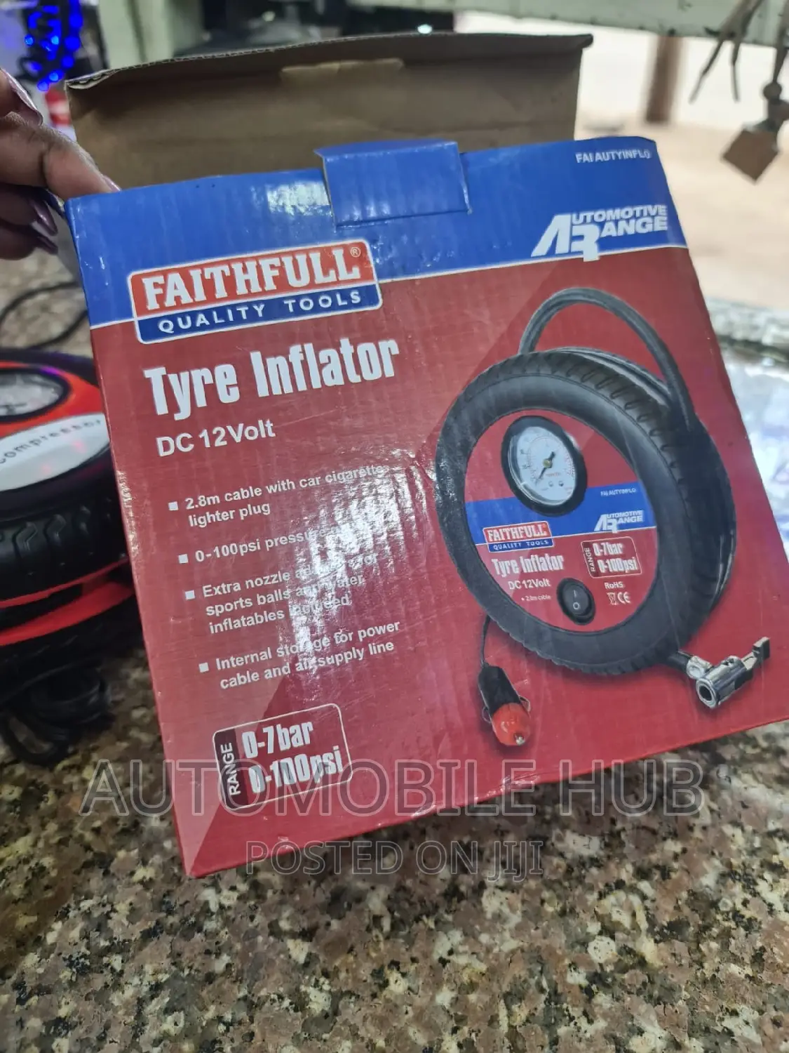 Portable Tyre Inflatable
