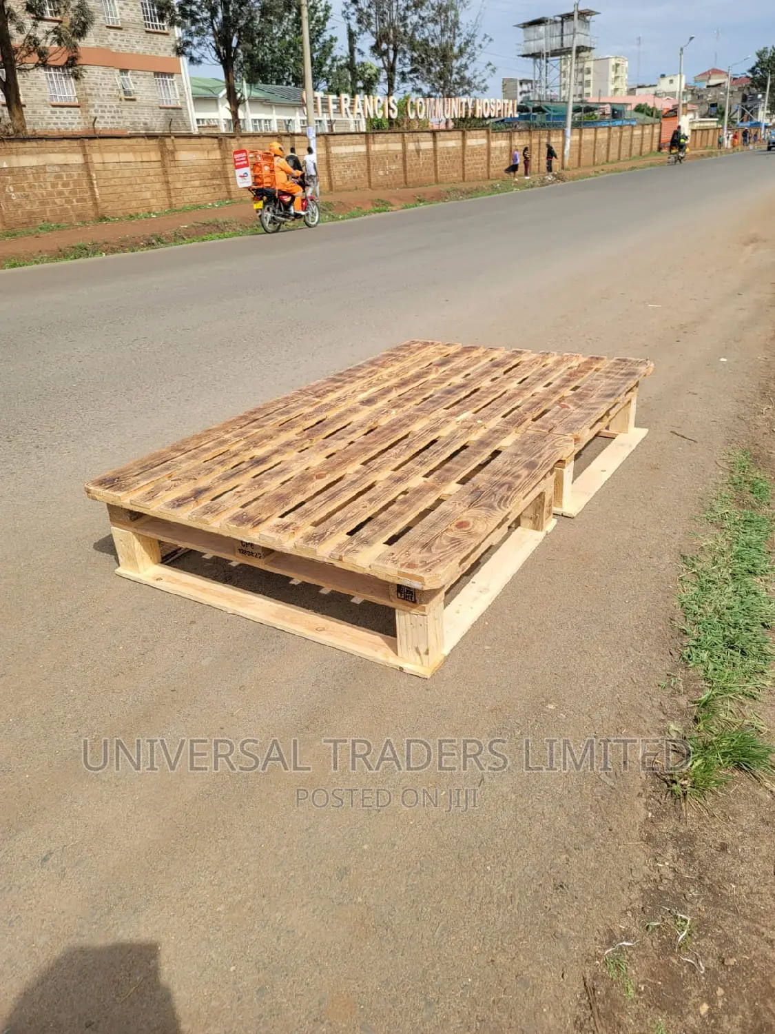 Wooden Pallets Bed - Heavy Duty Pallet Bed - 4x6 Pallet Bed