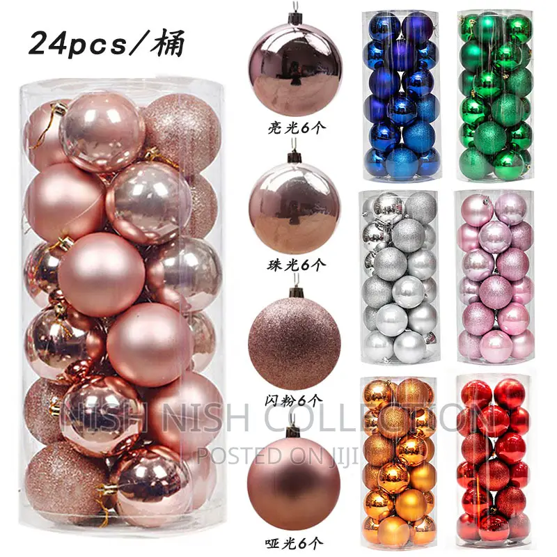 24pcs Christmas Tree Decor Ball