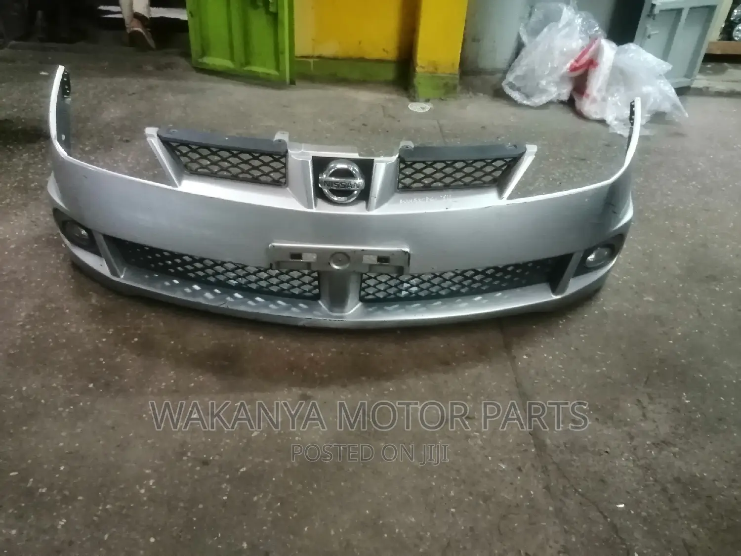 Nissan Wingroad Y11 Front Bumper + Fog Lamps + Grille