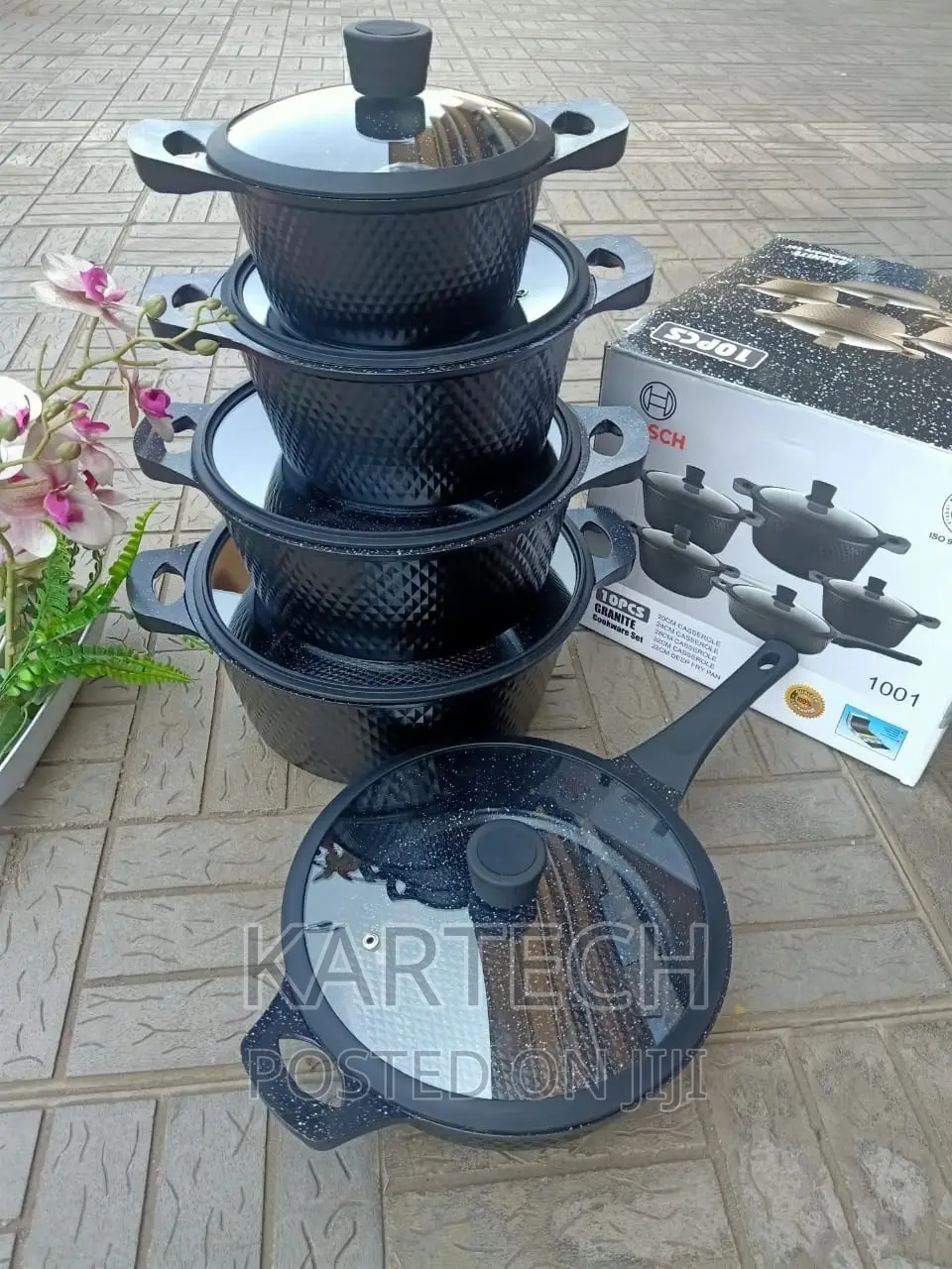 11pcs Silicone Bosch Cookware Set