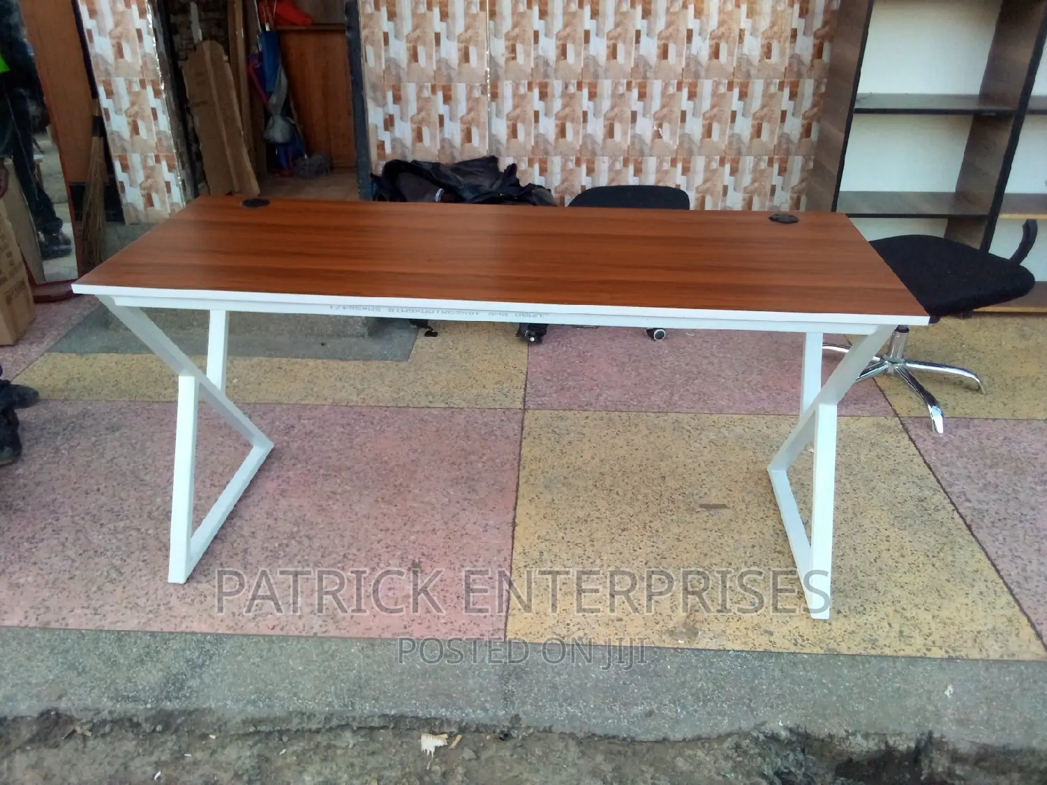 1.6 MTRS Office/School Metallic Study Desk