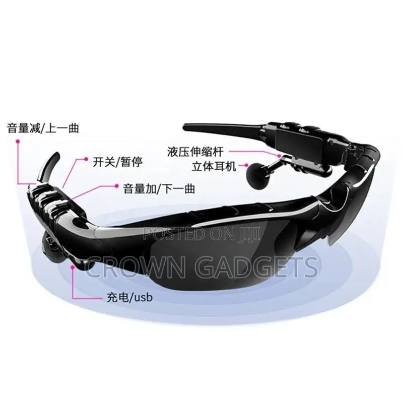 Smart Glasses Headset Wireless
