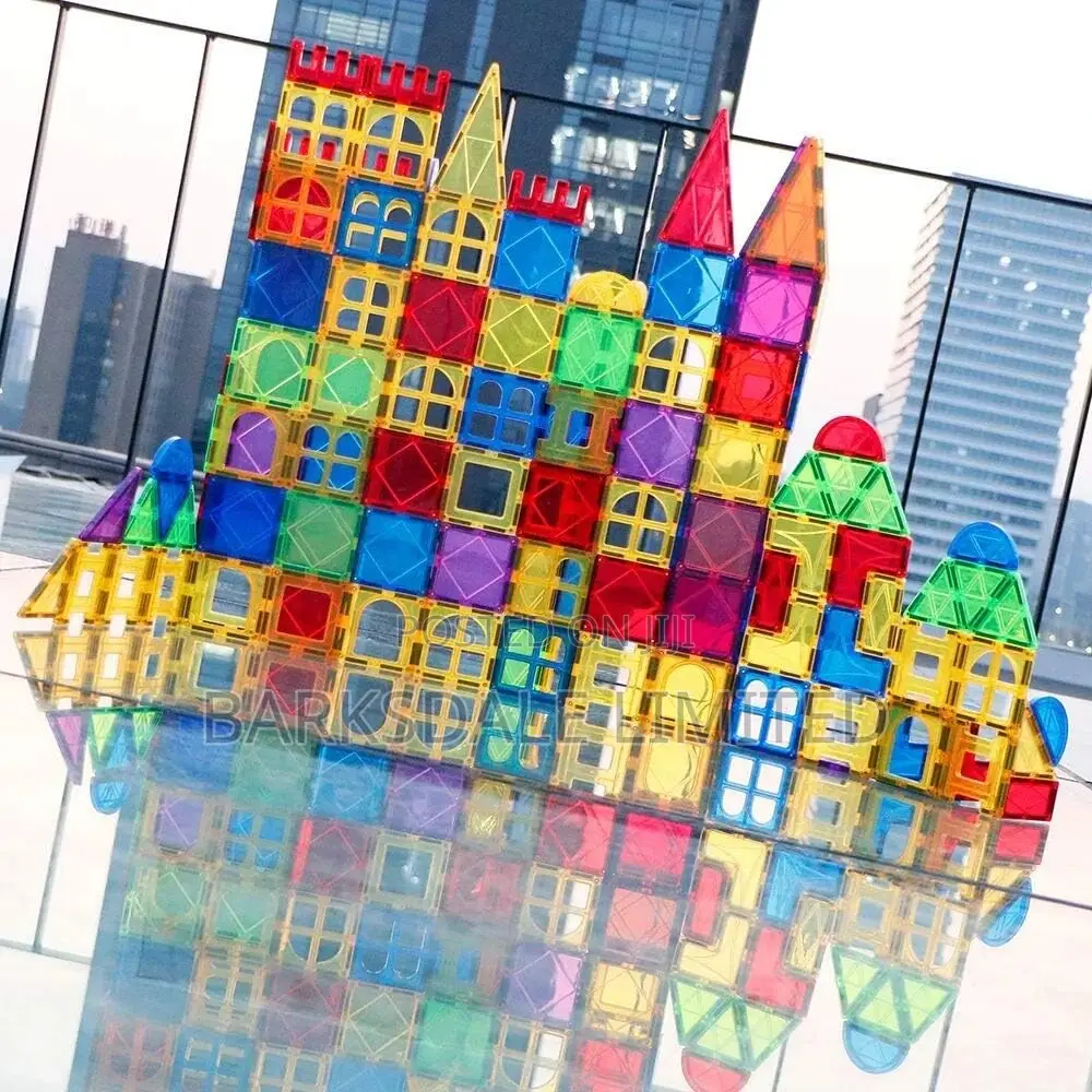 Magnetic Tiles Building Blocks Car Construction Toy Gift Kid