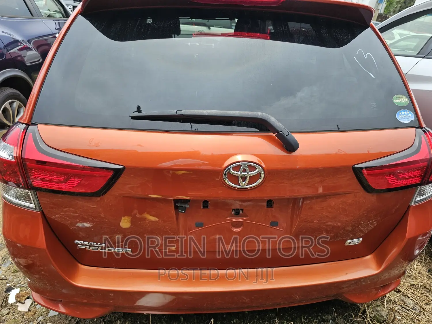Toyota Corolla Fielder 2016 Orange
