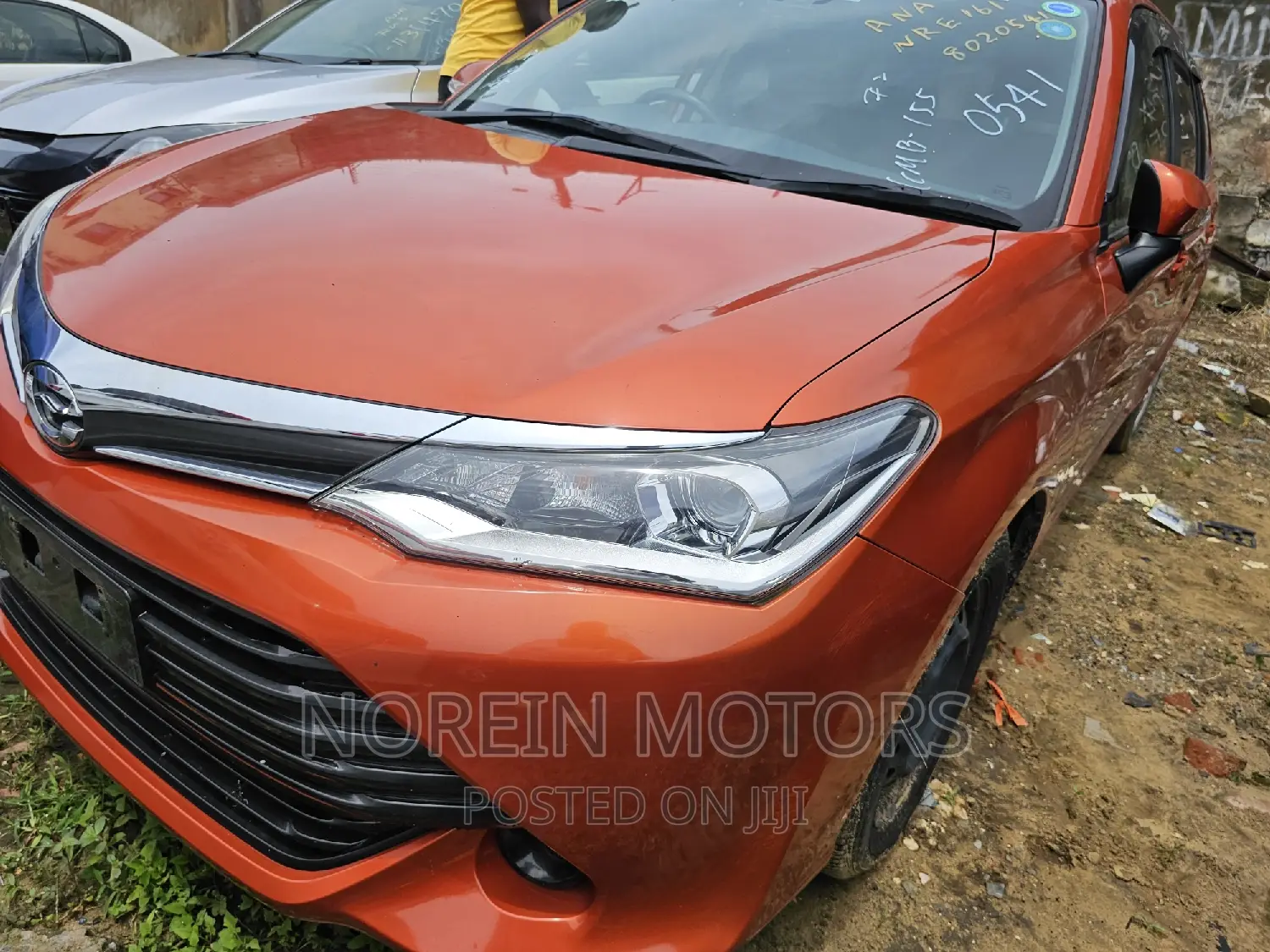 Toyota Corolla Fielder 2016 Orange