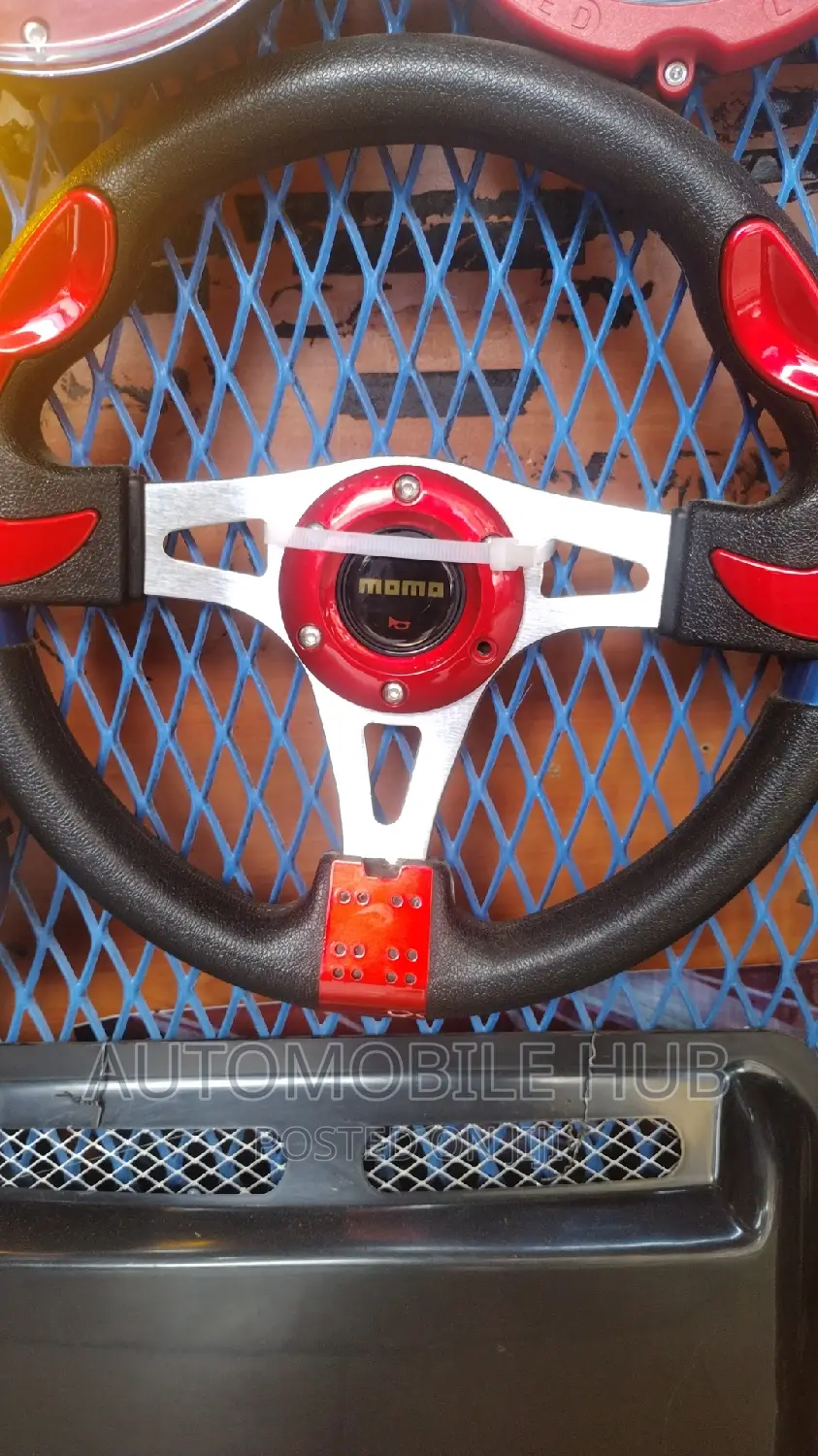 Momo Steering Wheels Red and Black