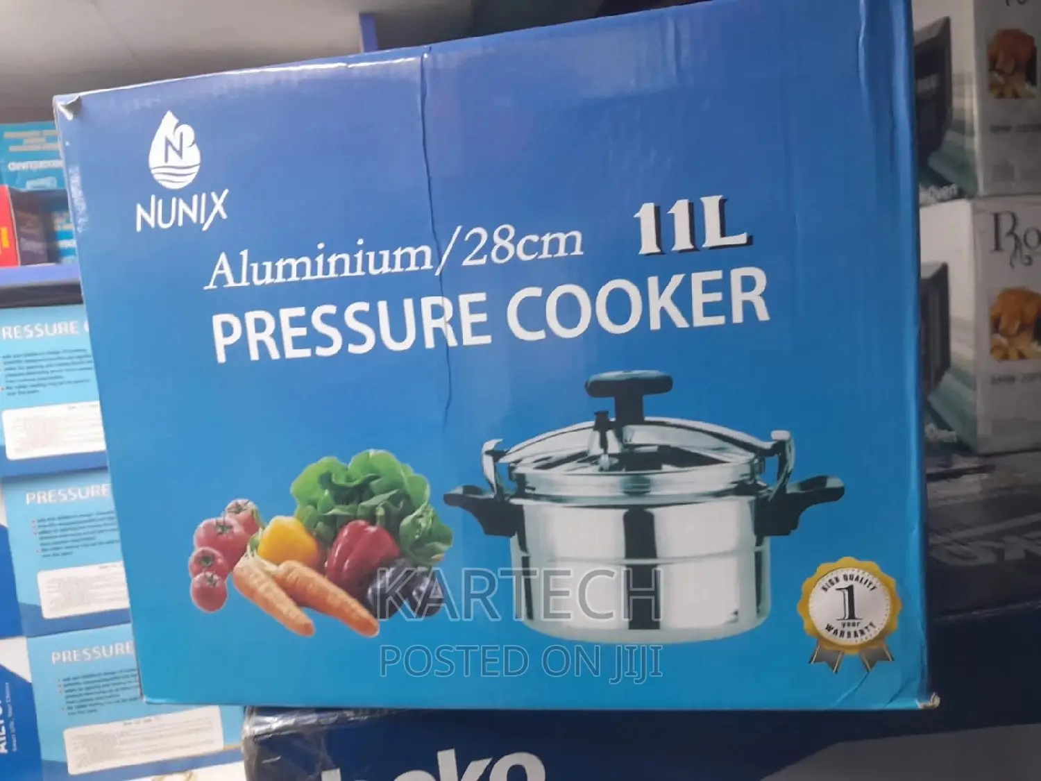 Aluminium Pressure Cooker -11 LTRS