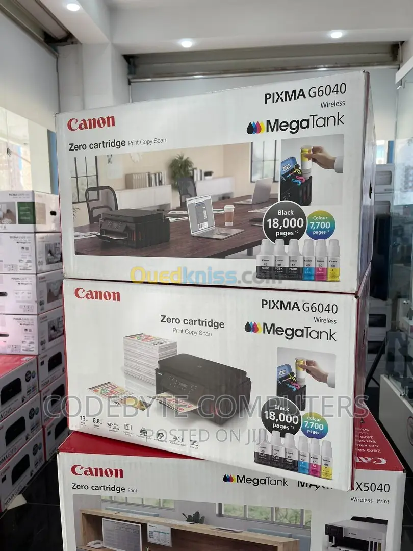 Canon Pixma G6040 Color All in One Wireless Printer