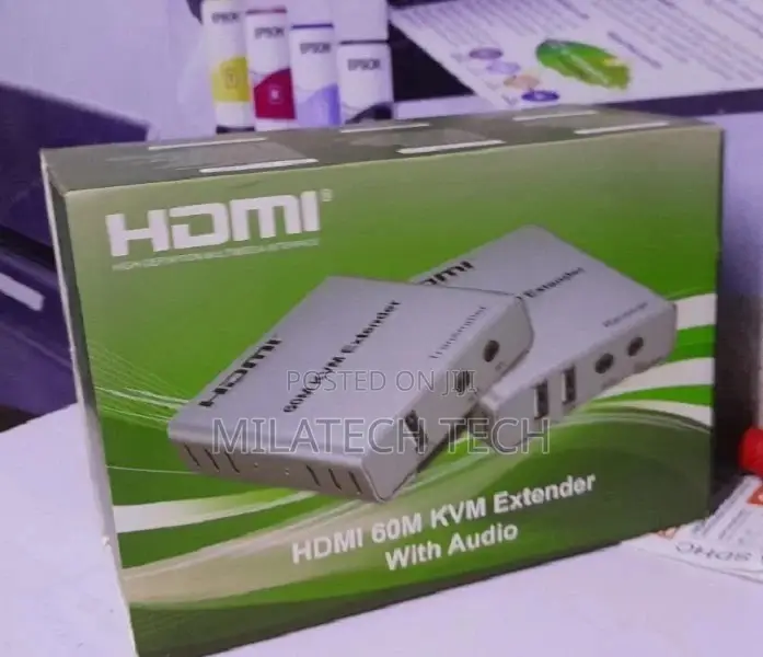<60M KVM Hdmi Extender Over Lan RJ45 With Audio and Usb>