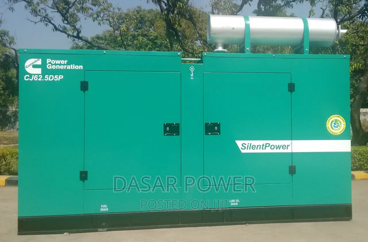 62.5kva Cummins Powered Generetor Set