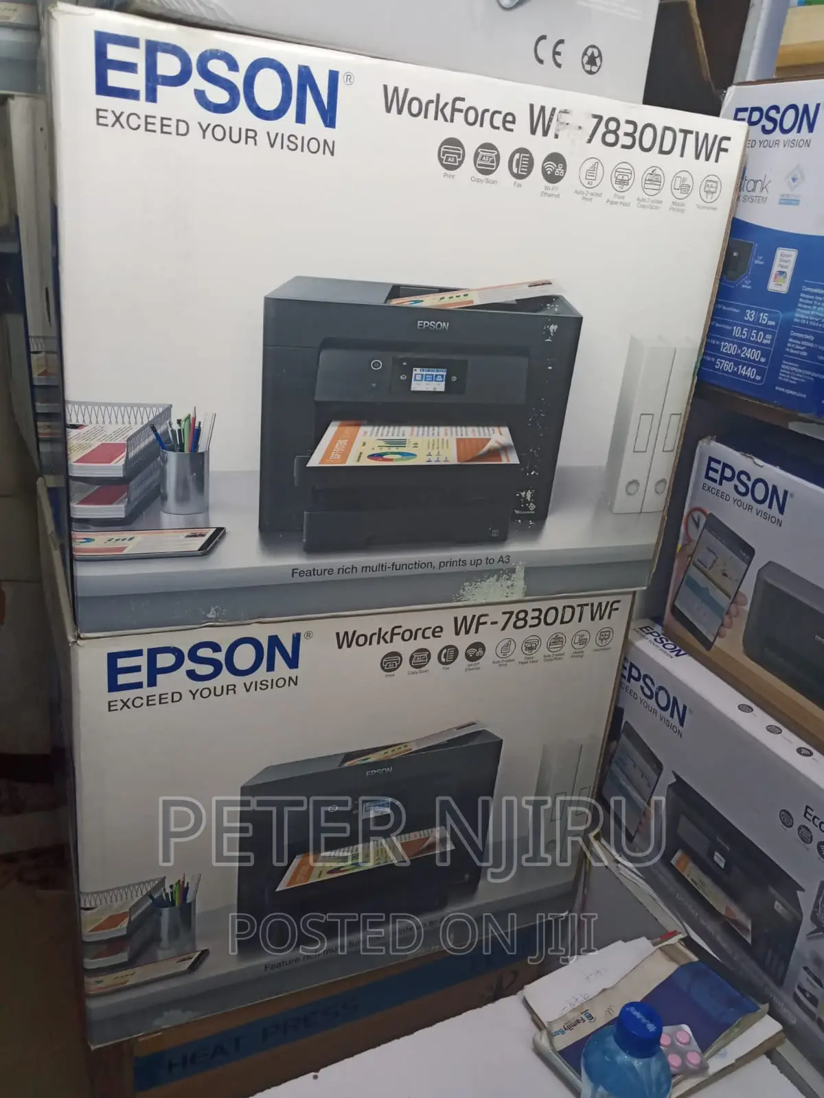 Epson Workforce WF-7830DTWF A3 Colour Multifunction Inkjet W