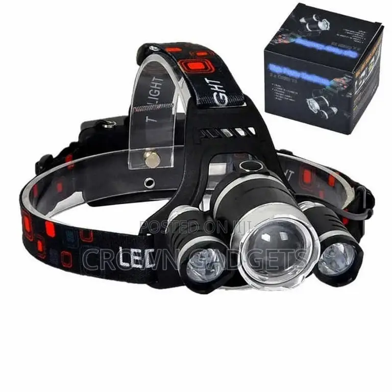 Rechargeable Head Light Flashlight Torch Lamp