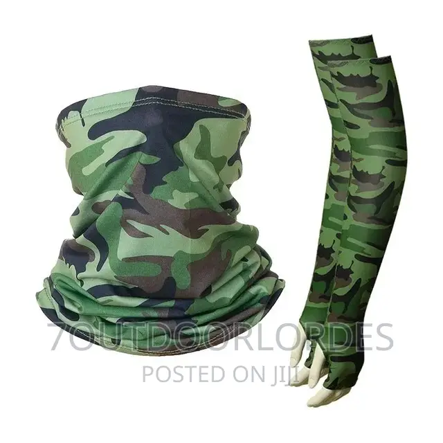 Full Set Arm Sleeves Sunblock Sleeves Neck Gaiters