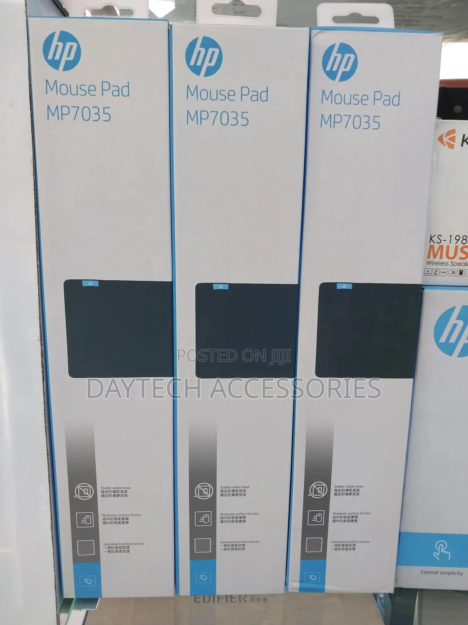 Mouse Pad Hp - Mp7035 Black - Large (700*350*4mm), Hp, Mp703