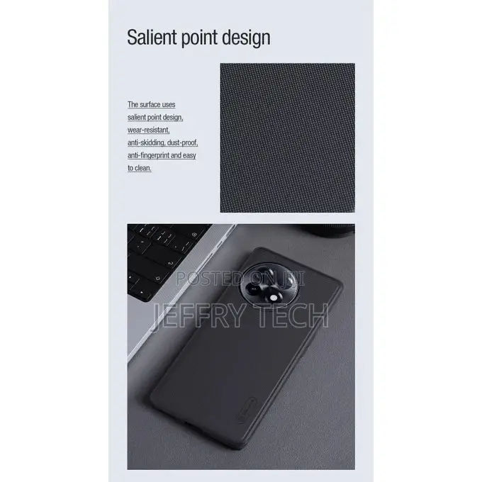 Super Frosted Shield Pro Cover Oneplus 11R, Oneplus Ace 2