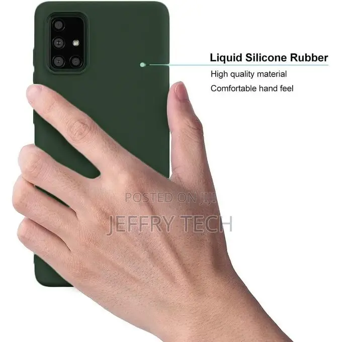 Silicone Back Cover Case Designed for Samsung Galaxy M51