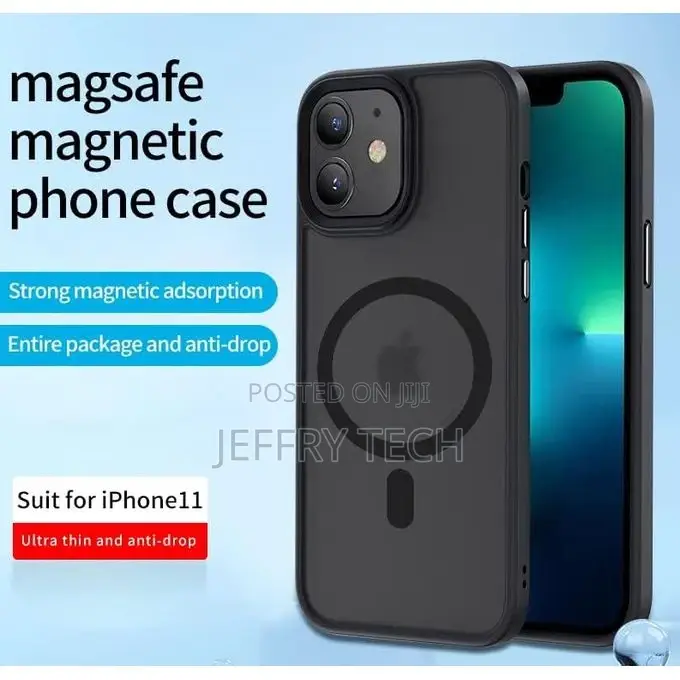 Magsafe Protective Clear TPU Case for Apple iPhone 11