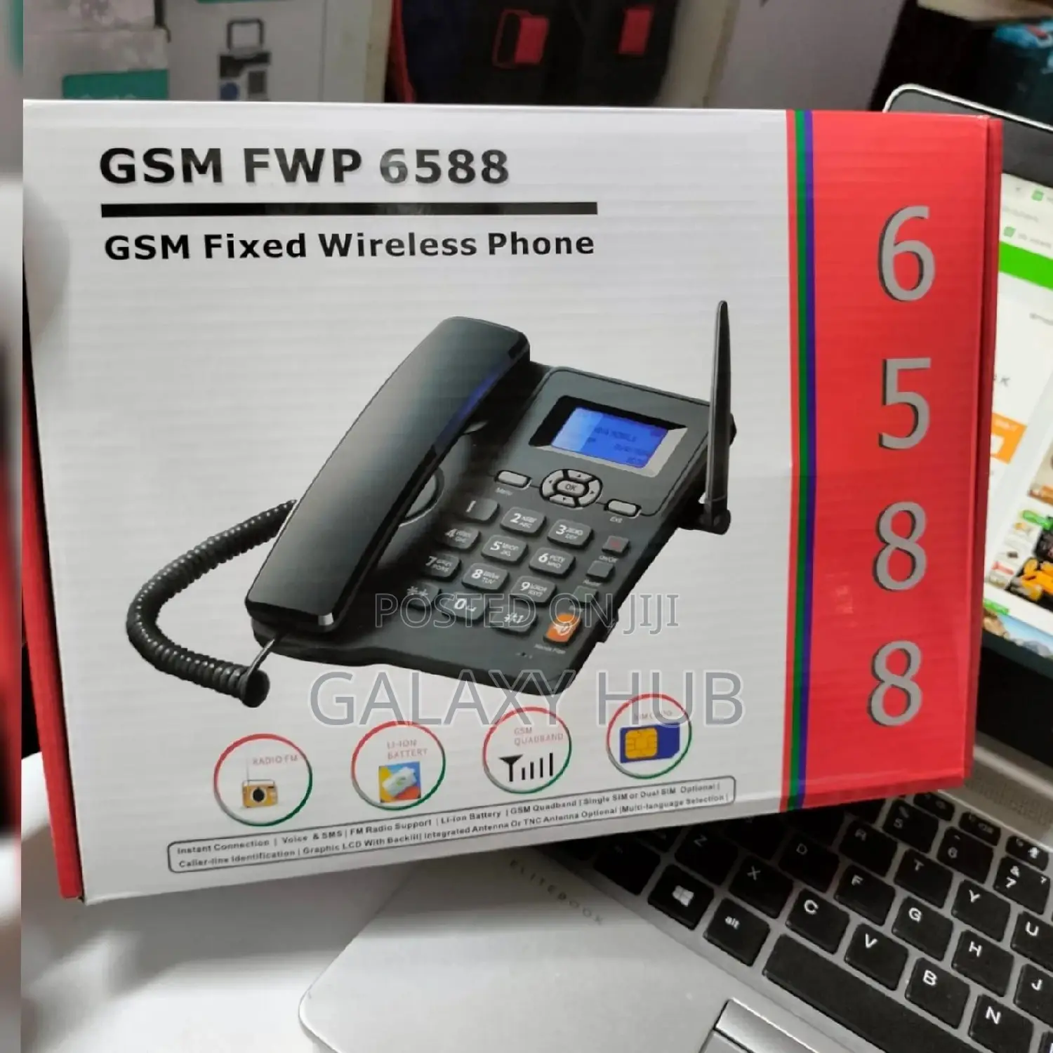 Dual Sim-Card Desk Phone GSM Fixed Wireless Phone