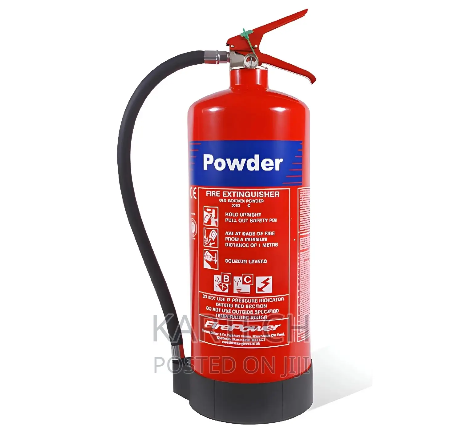 Fire Extinguisher DP 9kg + Vat