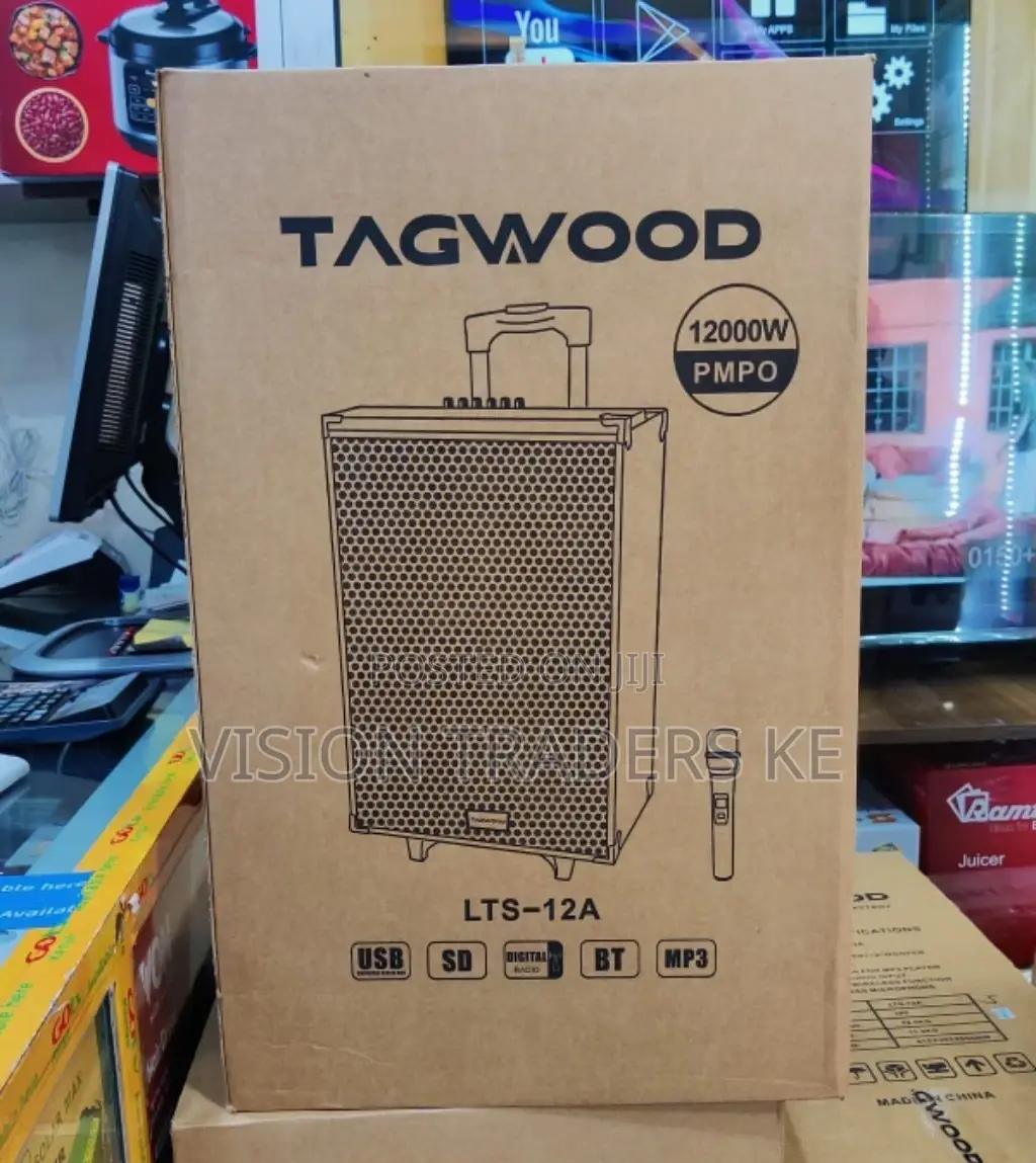 Tagwood 12" Trolley Speaker 12000W