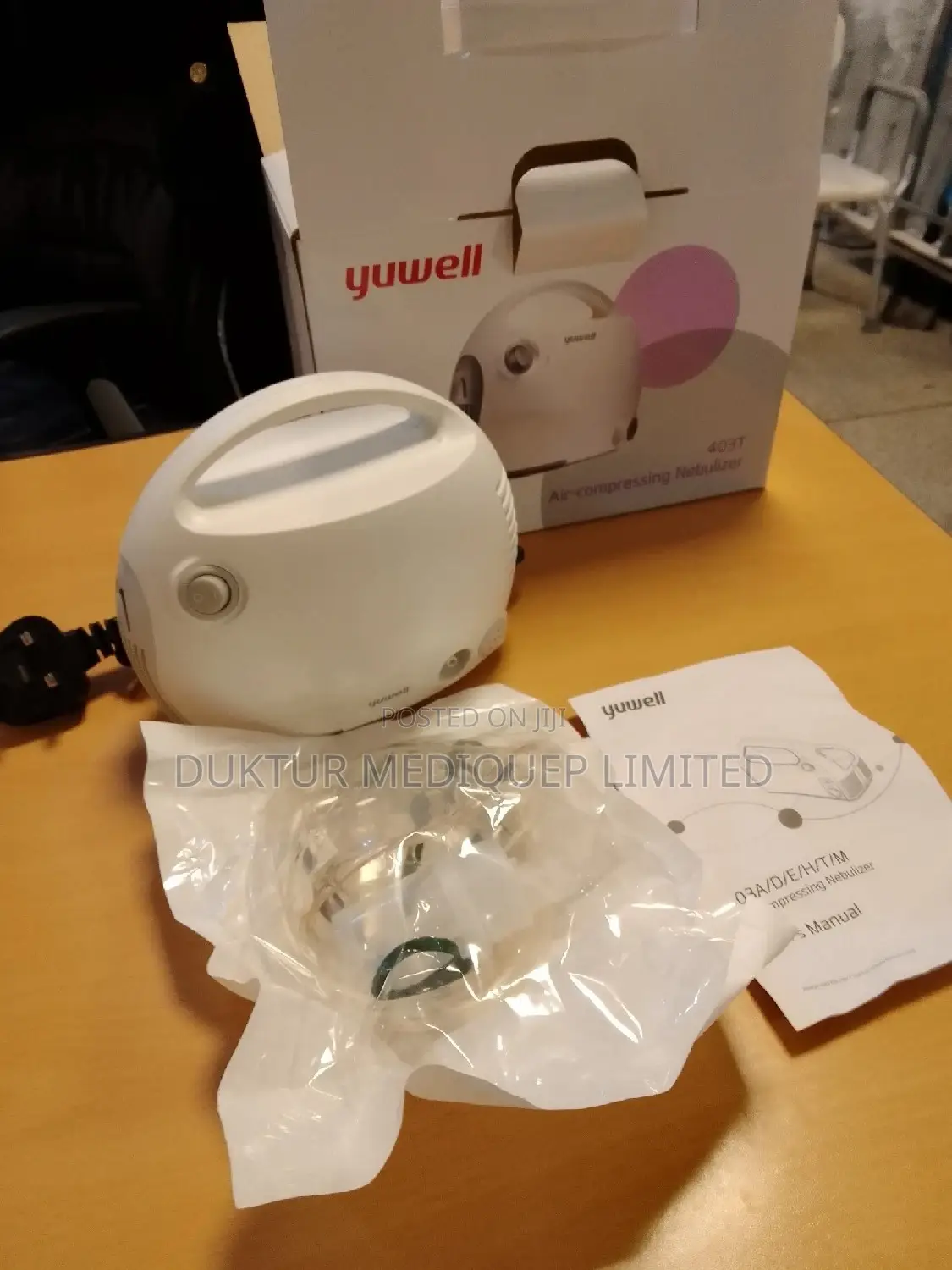 Air-Compressing Nebulizer CE Certified With Adult Ped Mask