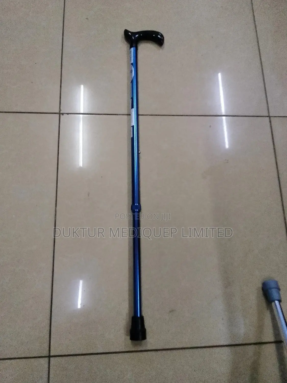Blue Walking Stick , Height 72-94cm
