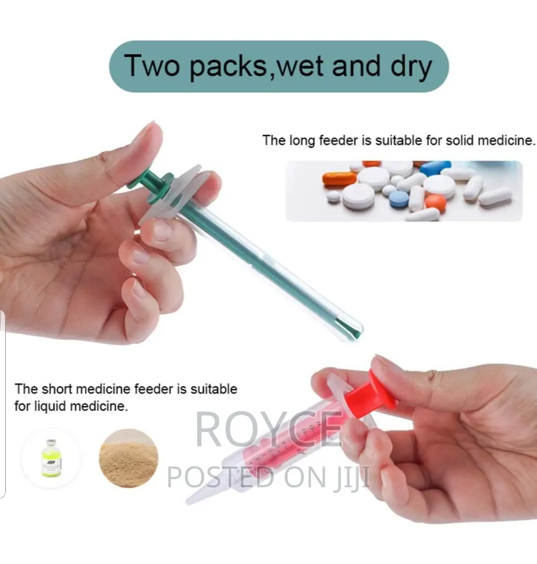 The Red Liquid Medicine Feeder
