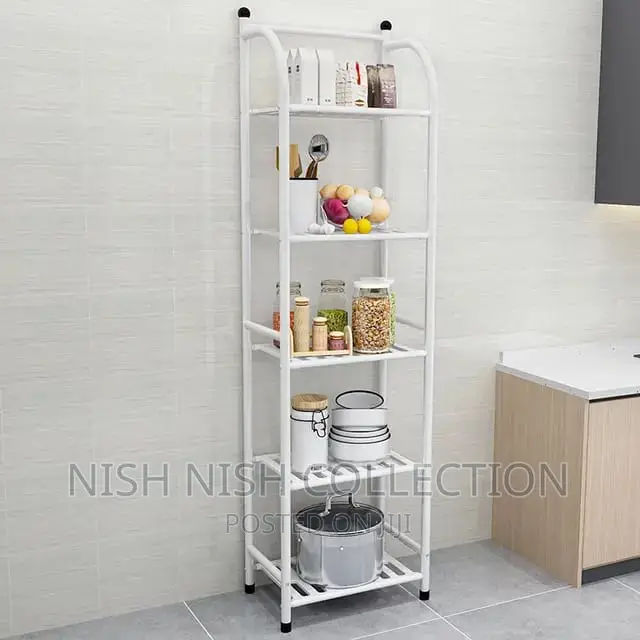 5 Tier Metallic Rack