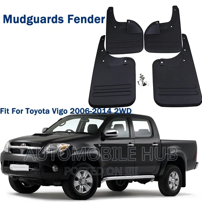 4 PCS Original Toyota Hilux Vigo Mudflaps 2006-2014