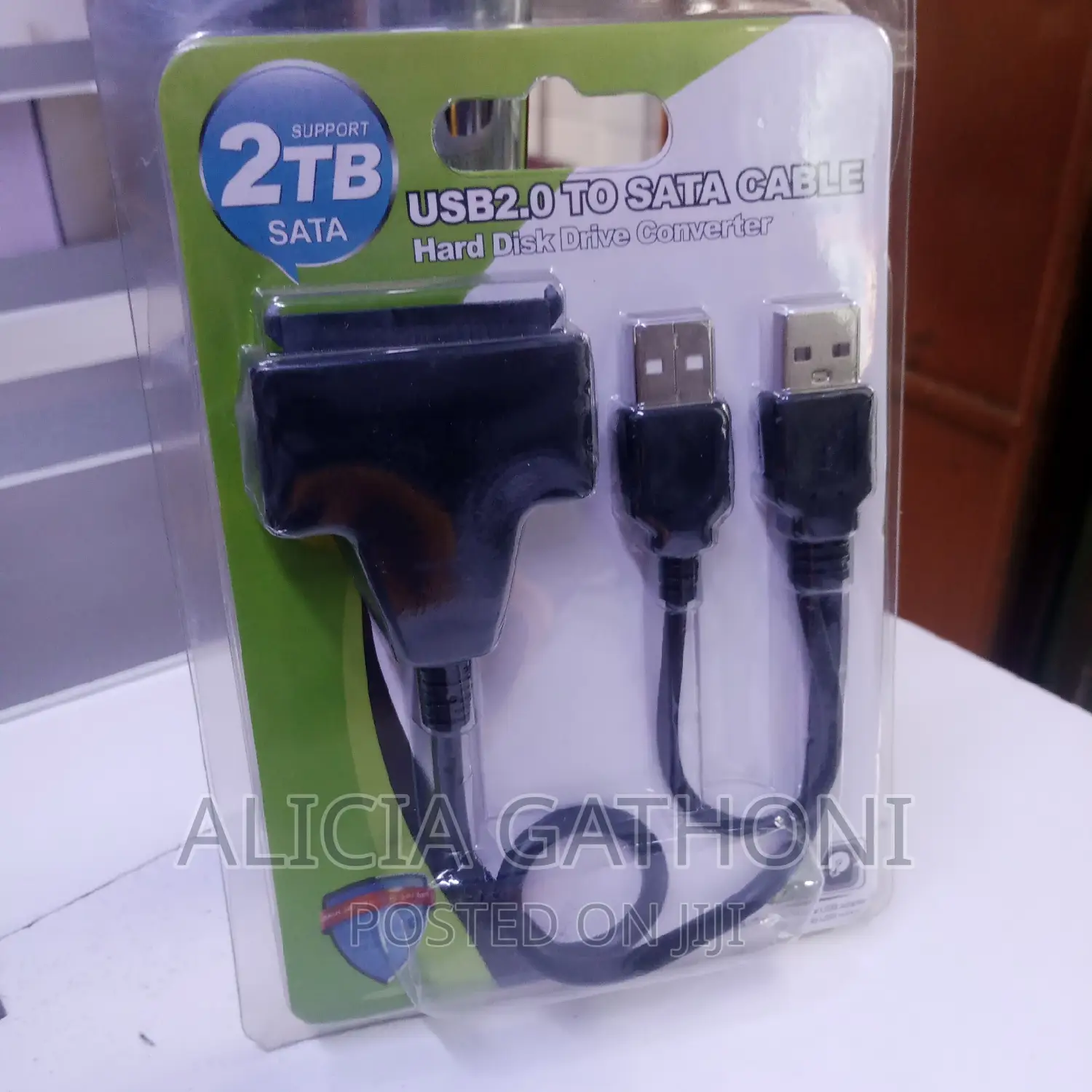 Usb 2.0 to Sata Cable Hard Disk Drive Converter