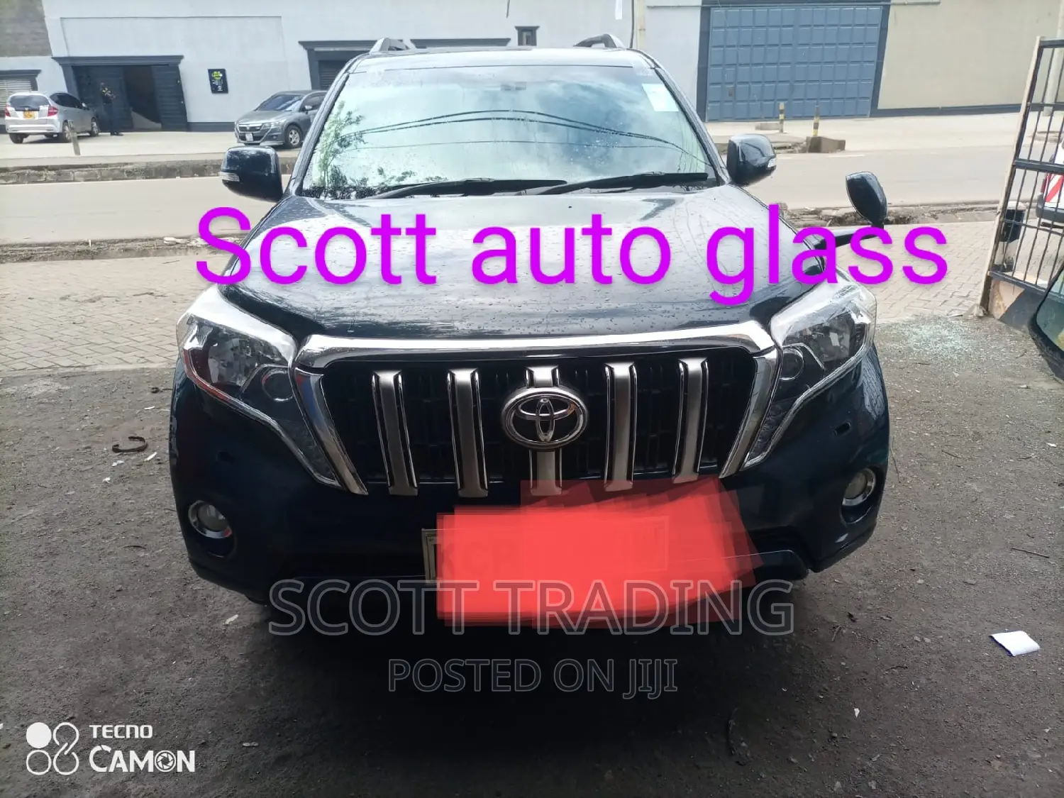 Prado 150 Windscreen