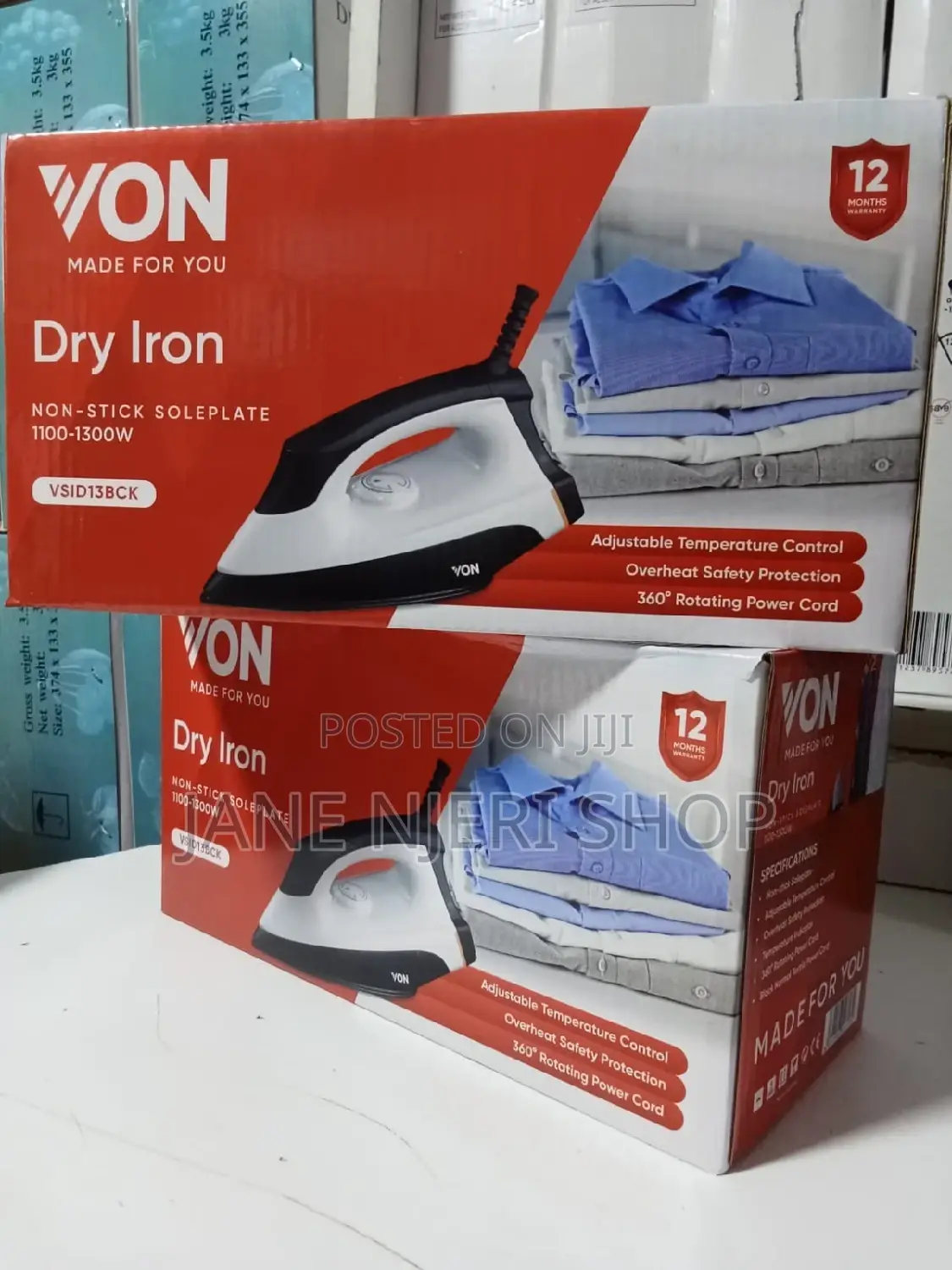 Von Ironing Box