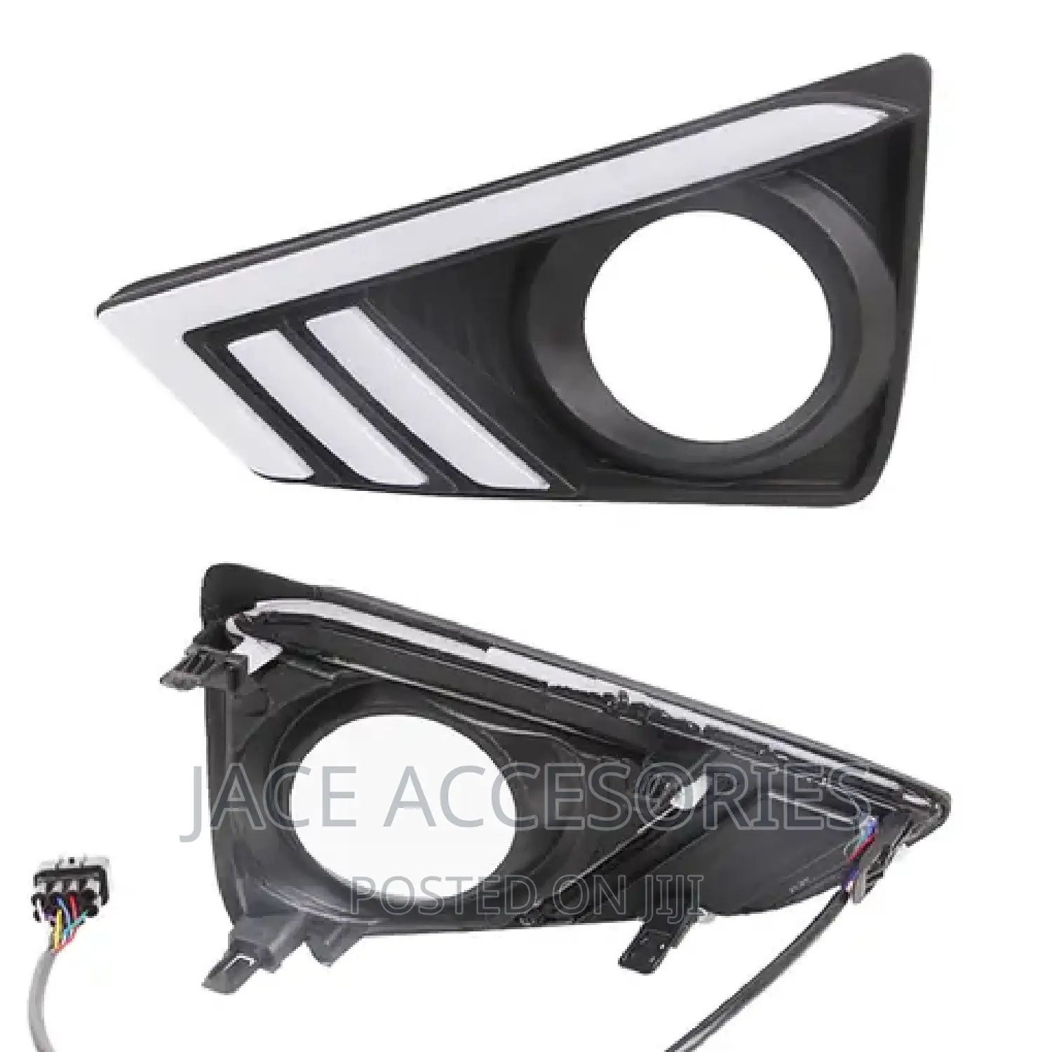 Toyota Mark X GRX Fog Light Cover DRL 2013-2018