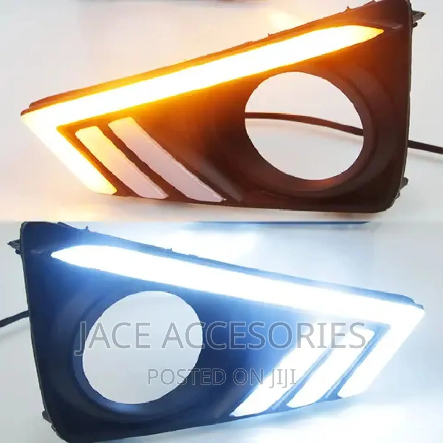 Toyota Mark X GRX Fog Light Cover DRL 2013-2018