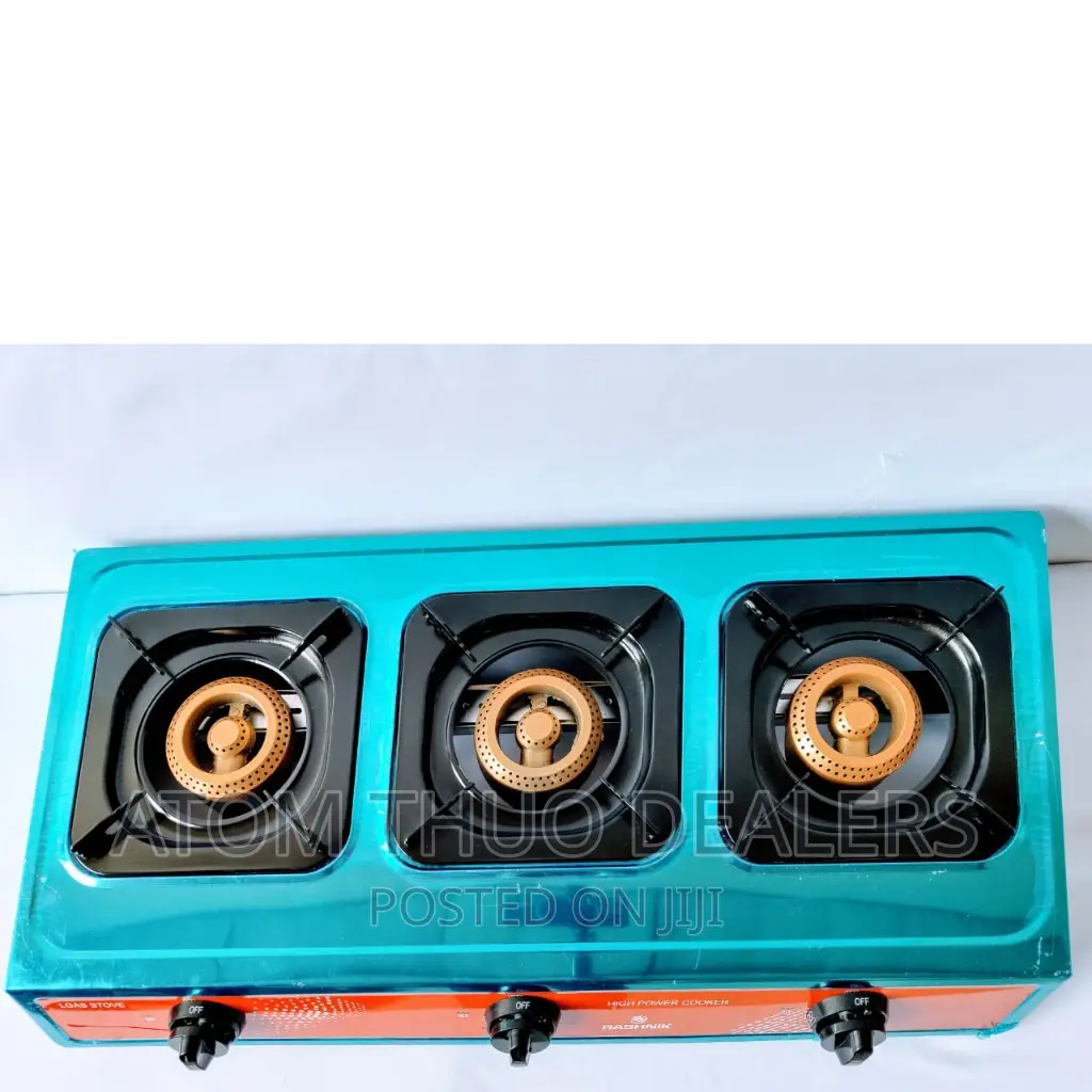 3 Burner Stainless Steel Cooker