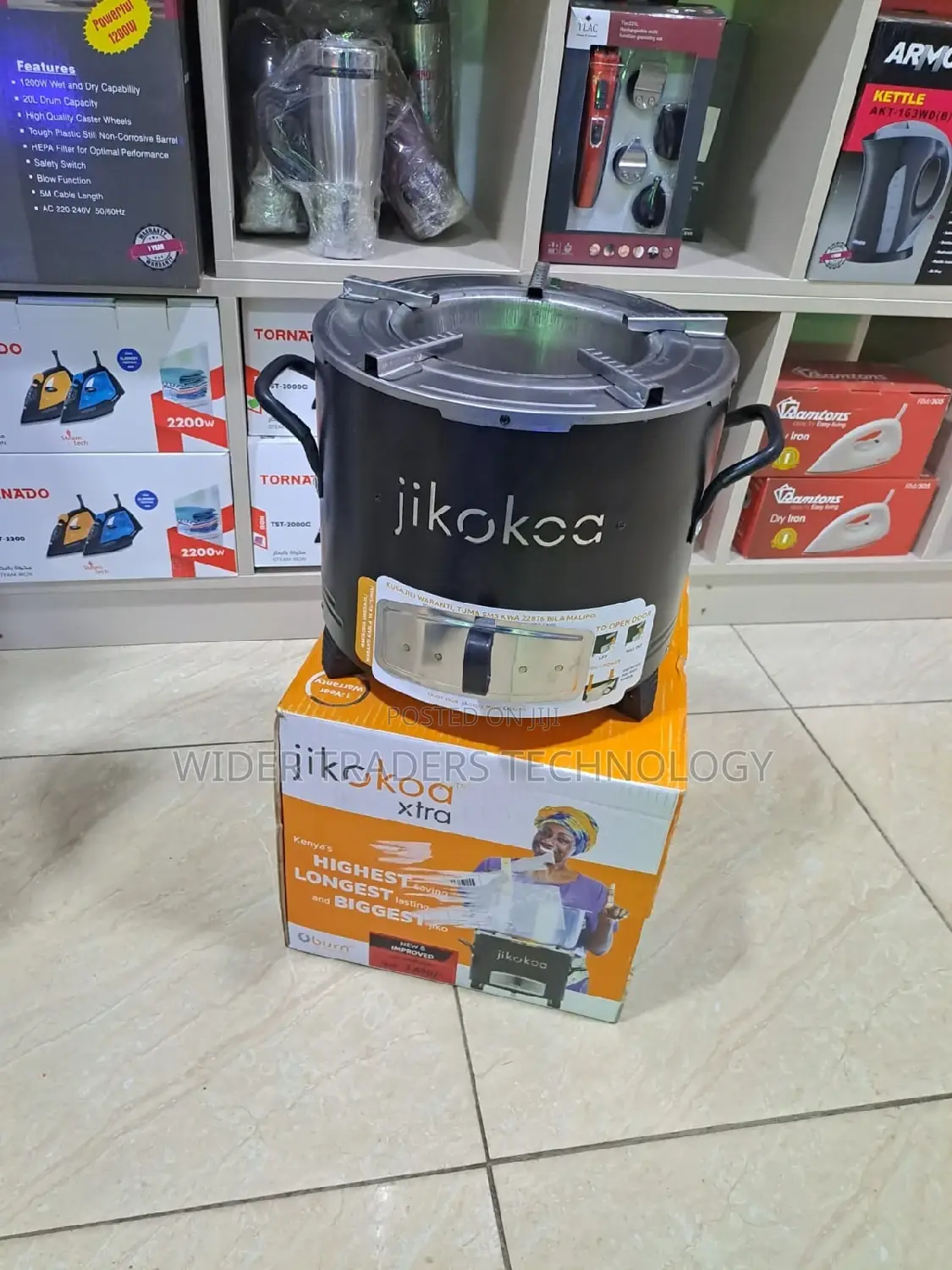 Jikokoa QUALITY MODERN CHARCOAL Stovedual Ash Tray