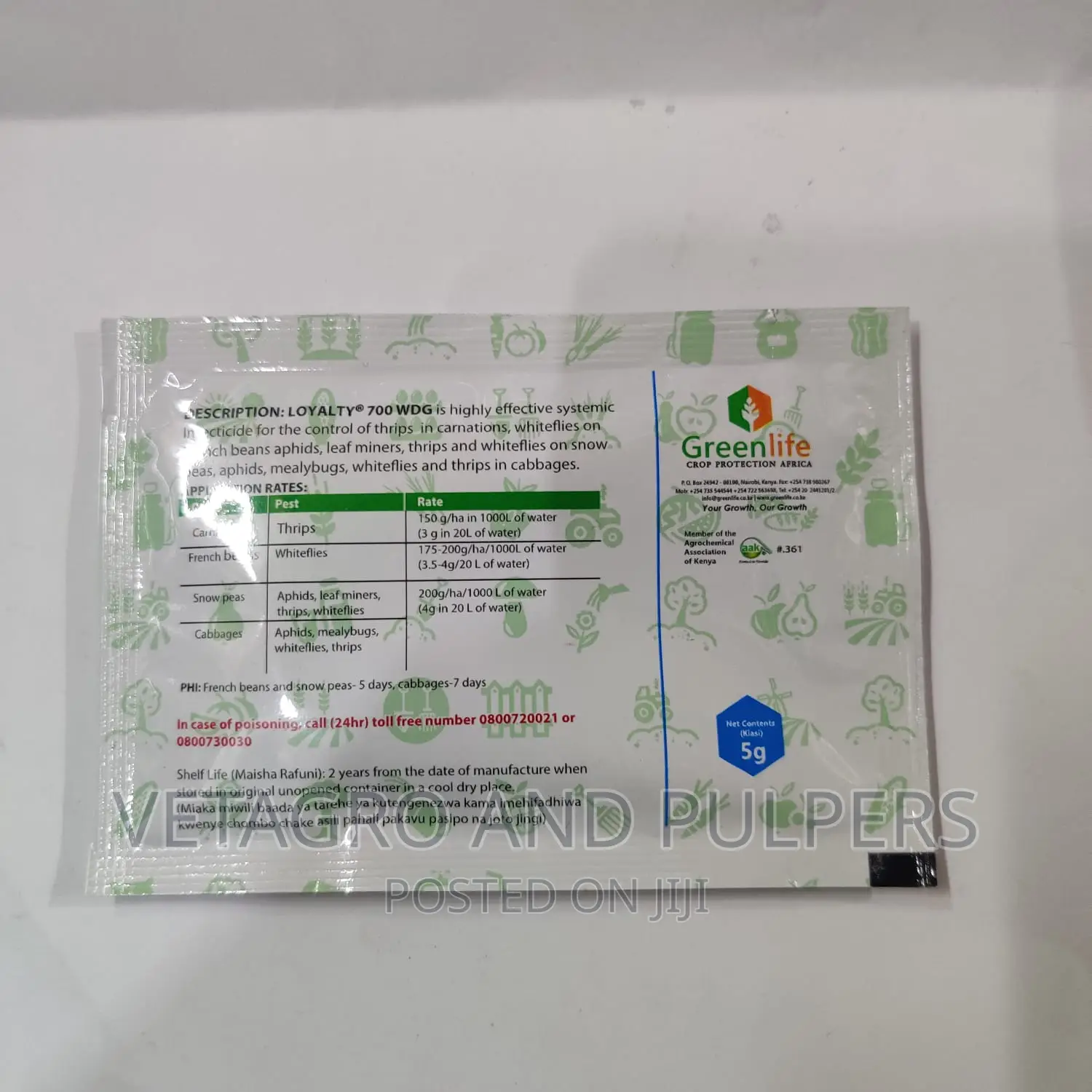 LOYALTY 700 WDG Insecticide