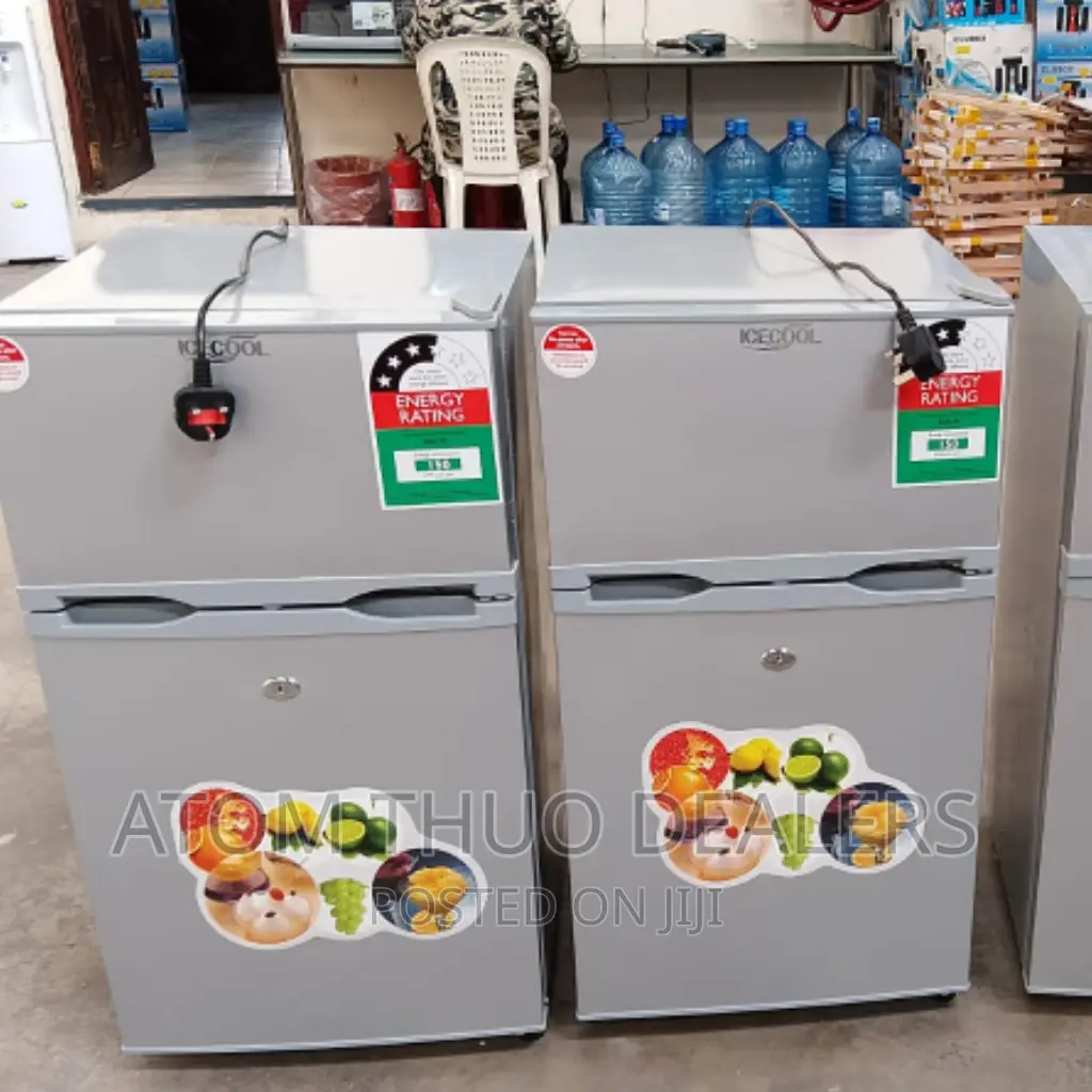 Icecool 98 Litres Double Door Fridge 