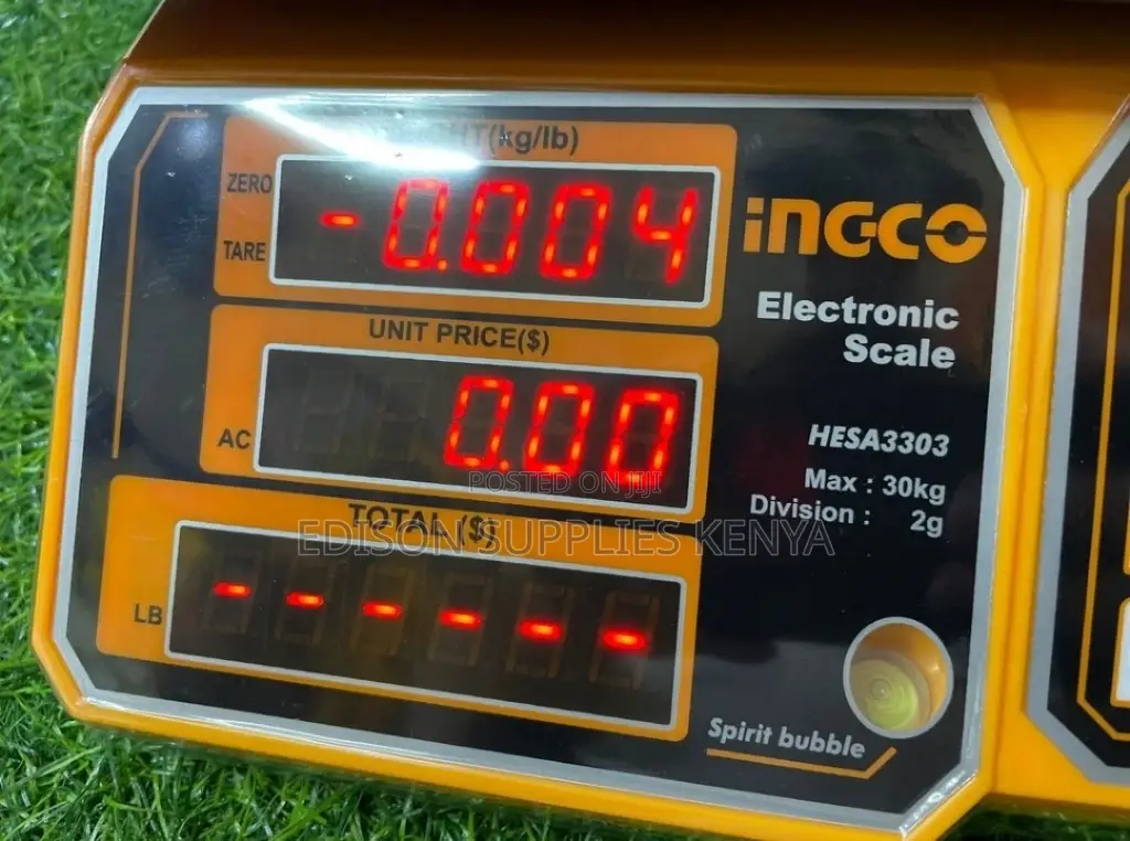 30kg Electric Weighing Scale, Ingco Digital Commercial Scale
