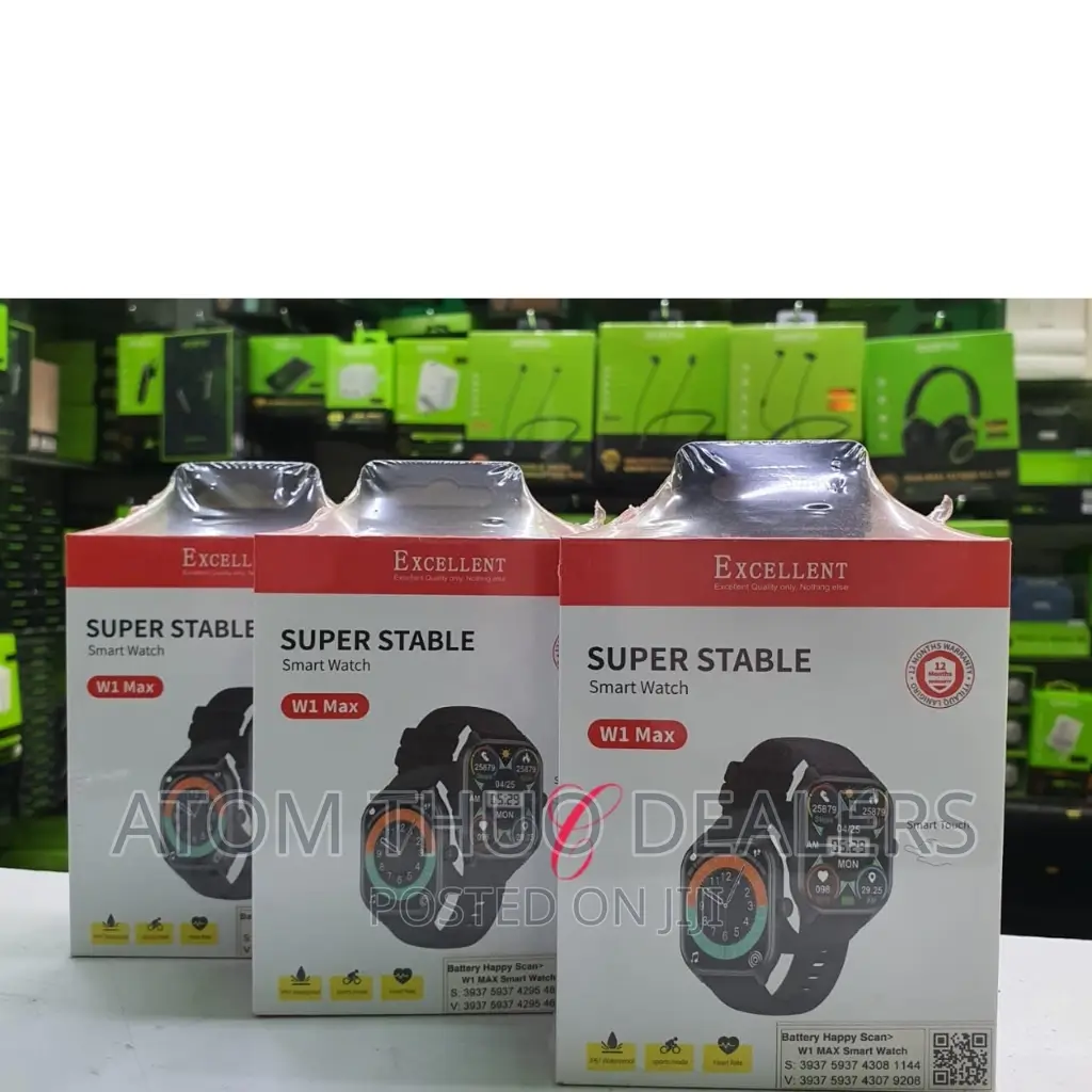 W1 Max Smart Watch
