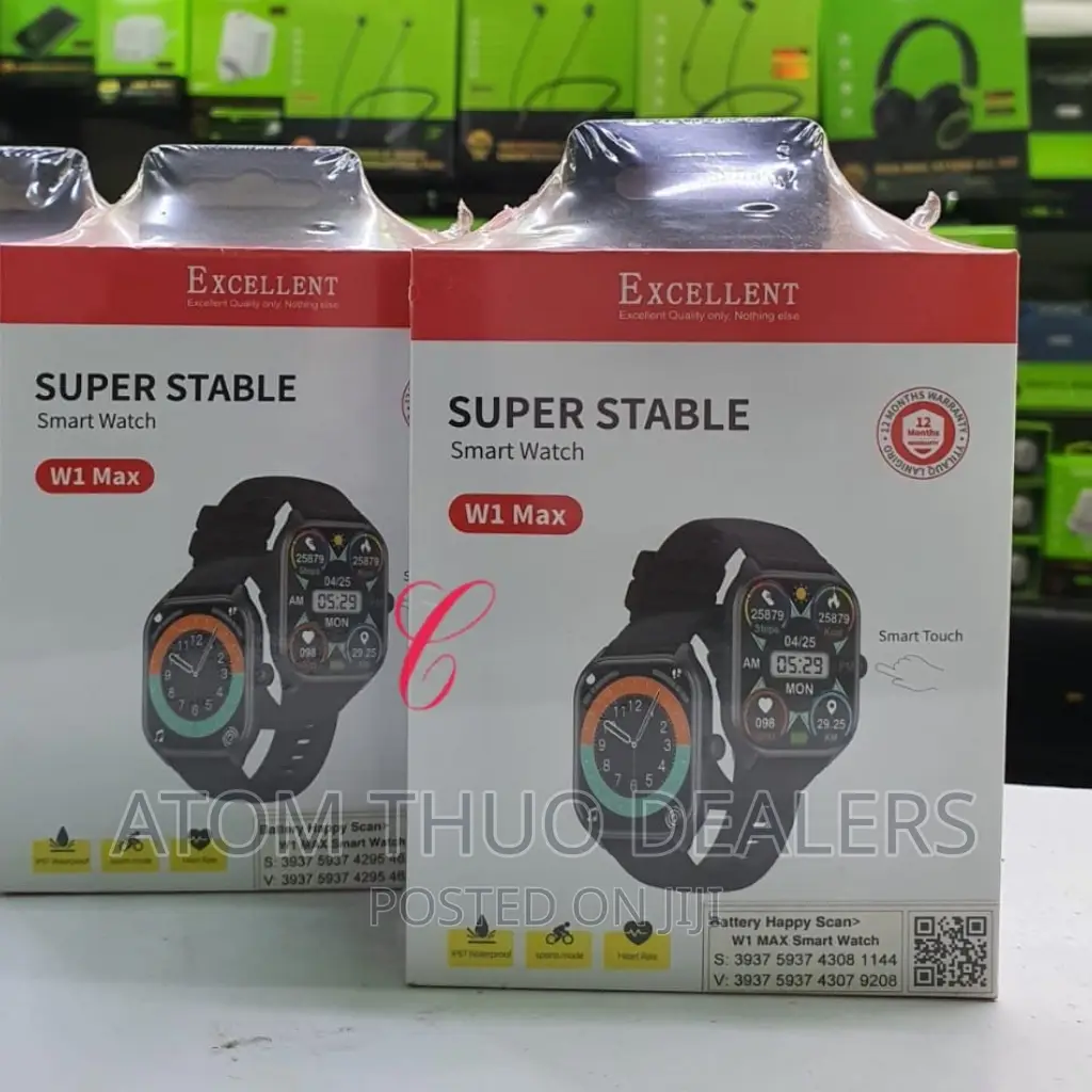 W1 Max Smart Watch