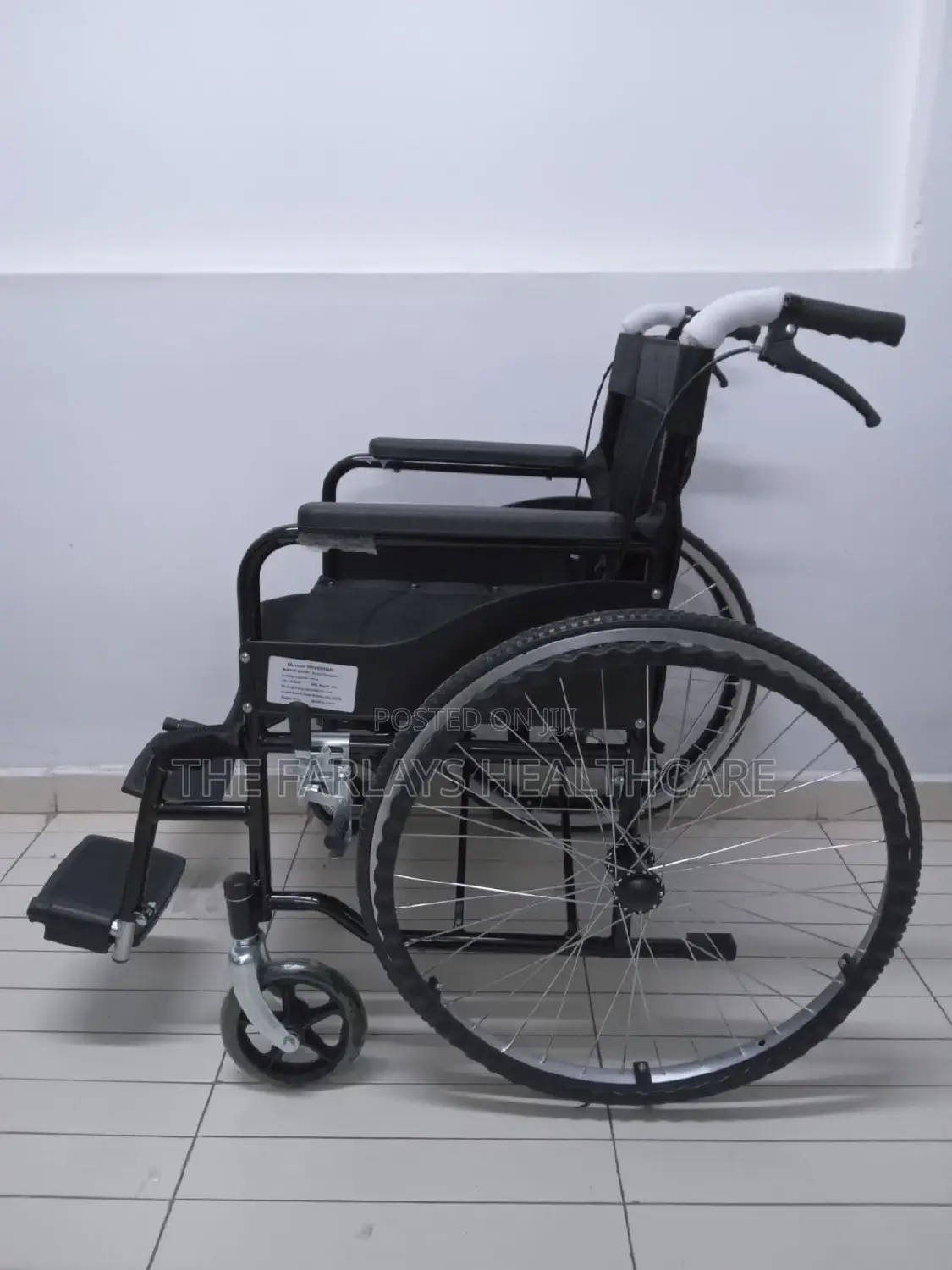 Foldable Standard Wheelchair - Home and Hospital Use
