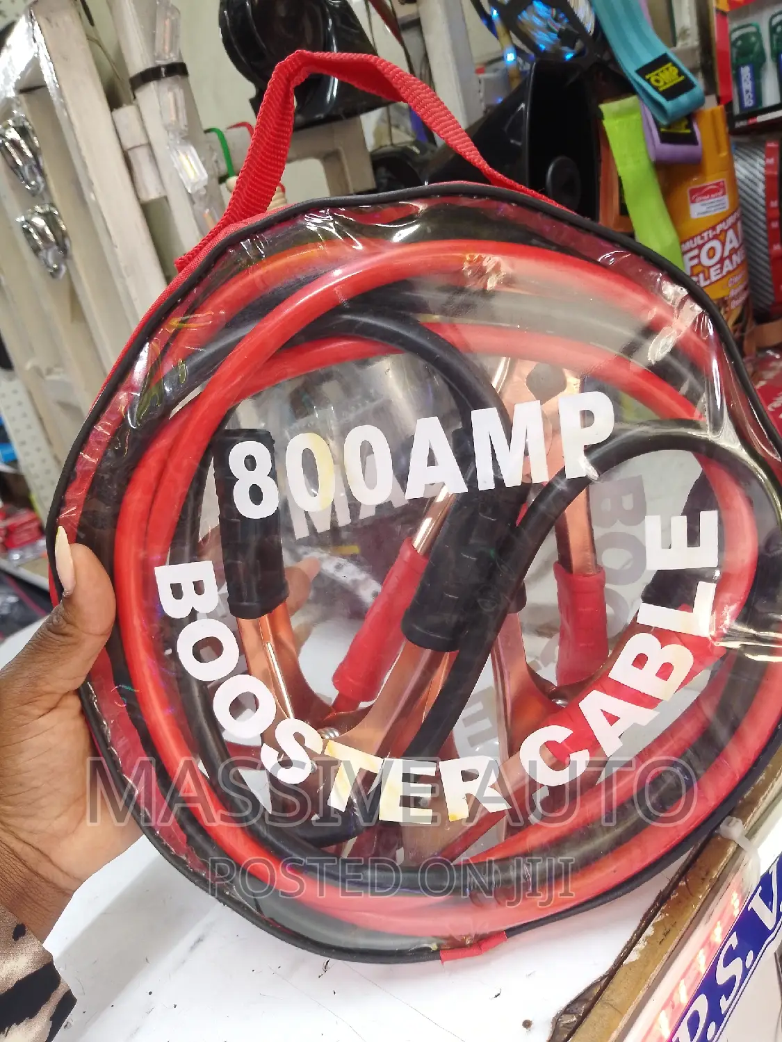 Car Jumper Cables/ 800 Amp Car Booster/ Jumper Cables