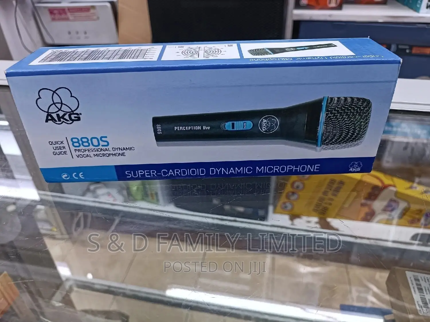 AKG 880S Wire Microphone