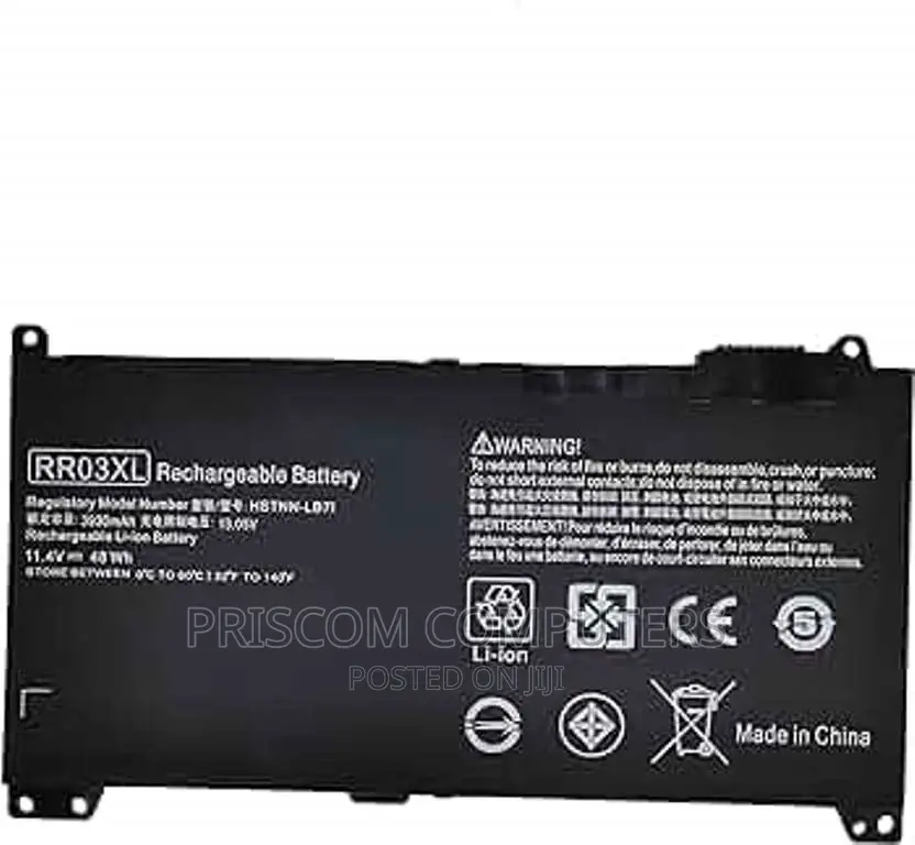 HP RR03XL 430 G4 Laptop Battery