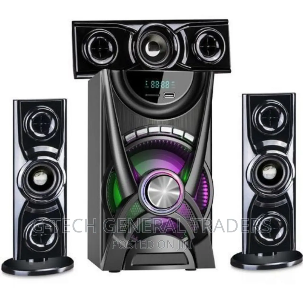 Ampex 3.1 CH HOME THEATRE Subwoofer Bluetooth/USB/SD/FM