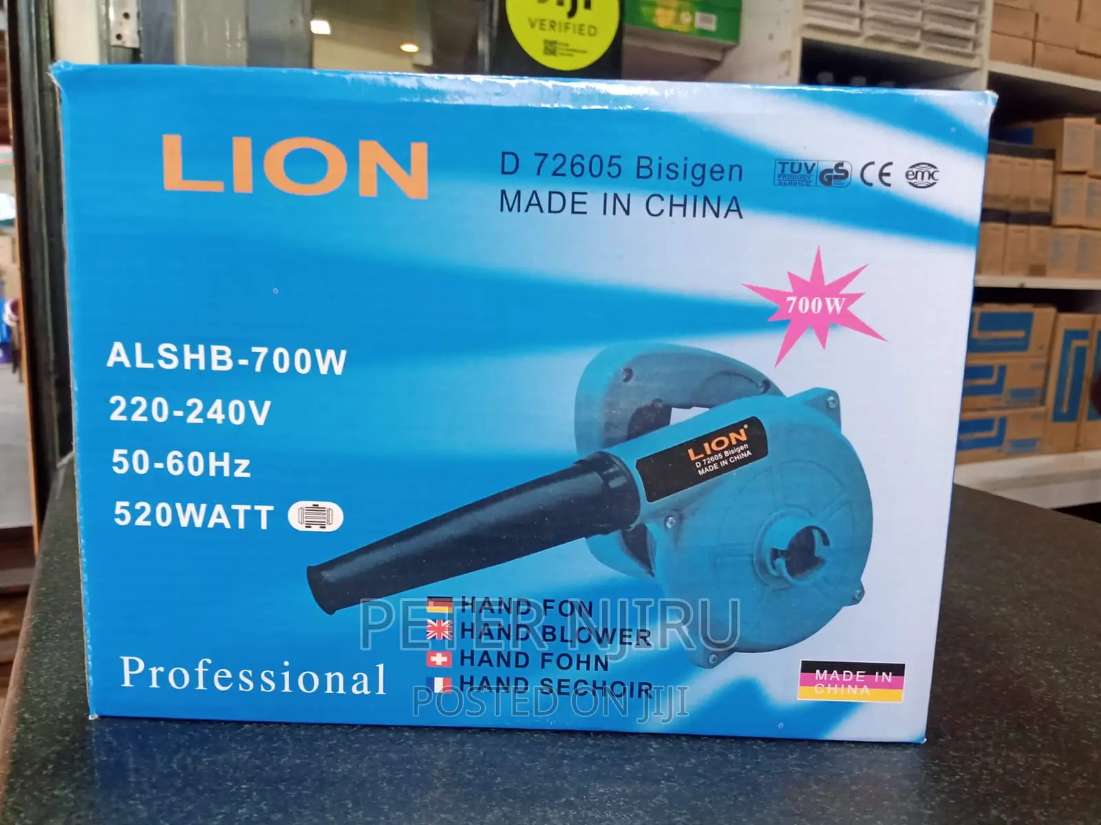 Lion Electric Blower BRANDNEW