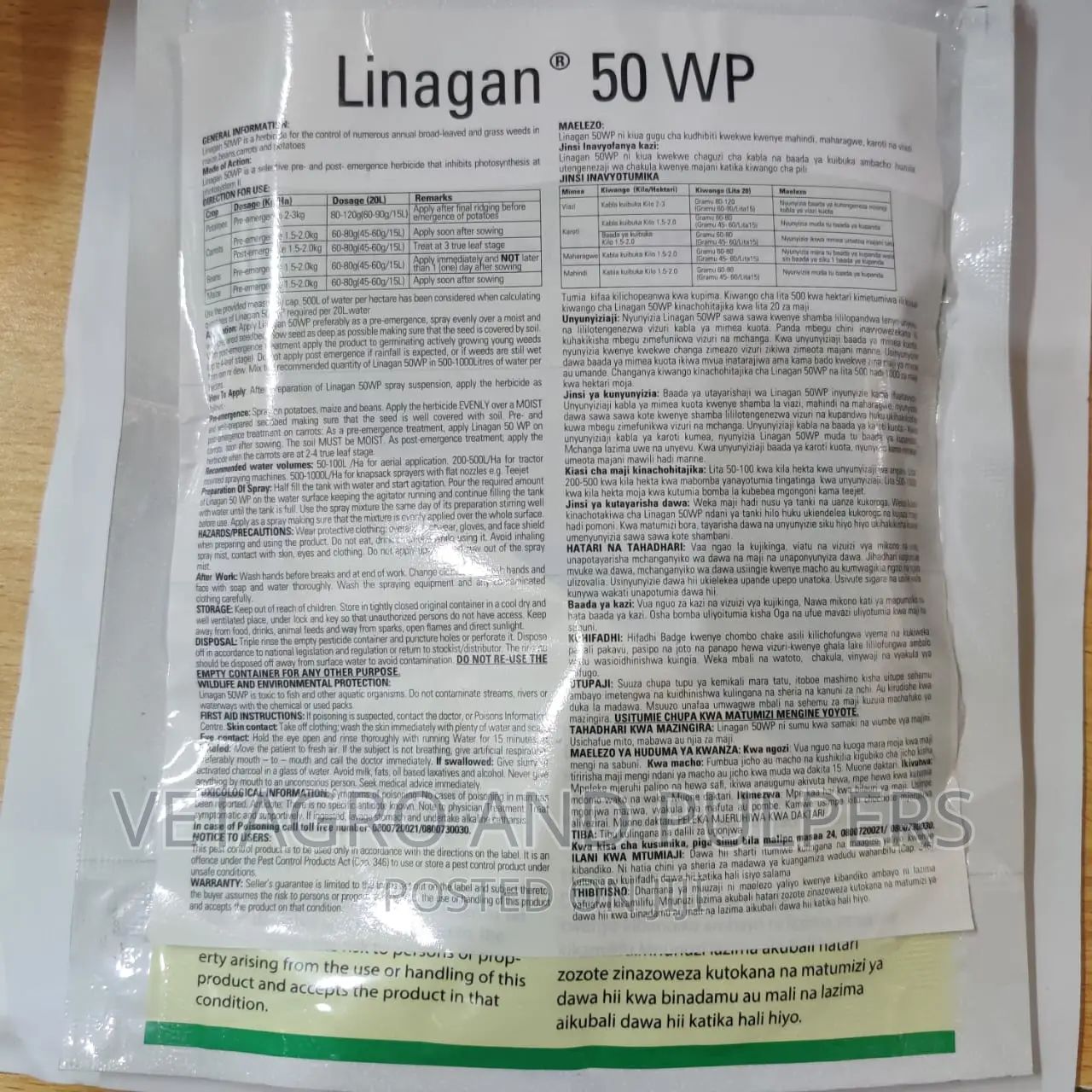 Linagan 50wp Herbicide
